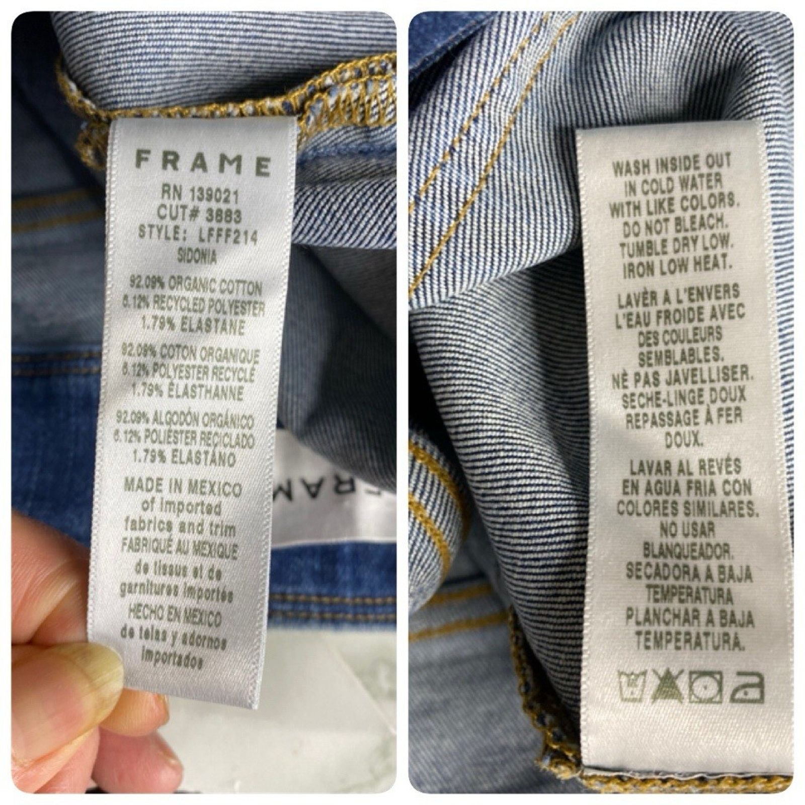 Frame FRAME Le Francoise Flare Jeans in Sidonia Size 26 Size 26" / US 2 / IT 38 - 8 Thumbnail