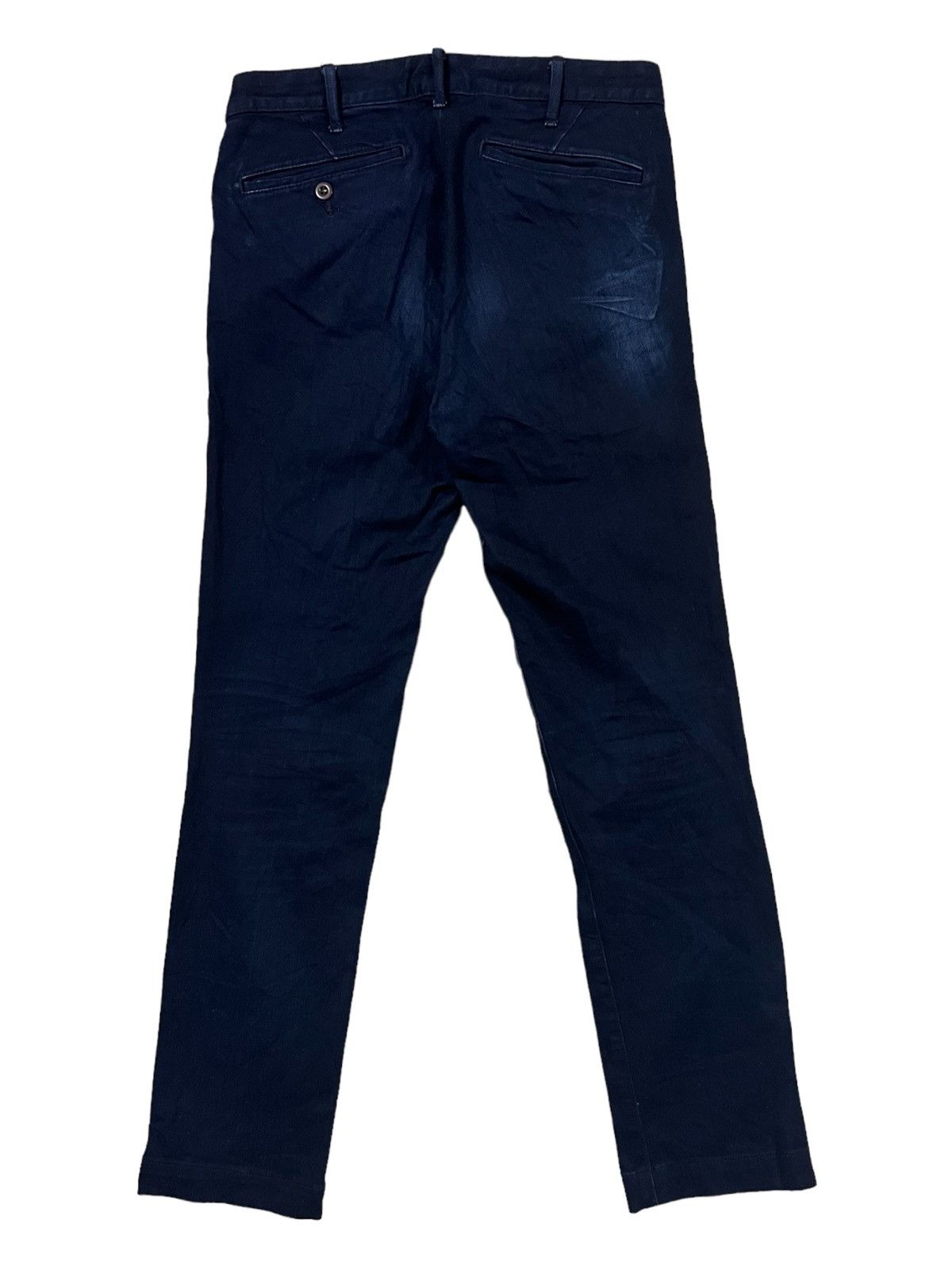 Indigo × Japan Blue Jeans × Momotaro Jeans Japan Blue Jeans 10oz Indigo Dyed Slim Trousers Denim Pants Size US 30 / EU 46 - 5 Thumbnail