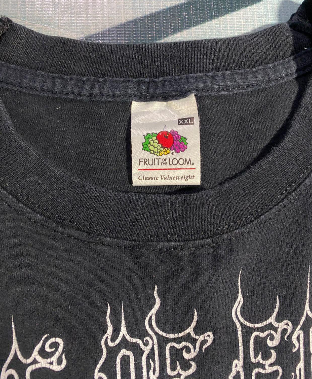 Fruit Of The Loom Cradle Of Filth LS Supreme Vampyric Evil 2007 Size US XL / EU 56 / 4 - 2 Thumbnail