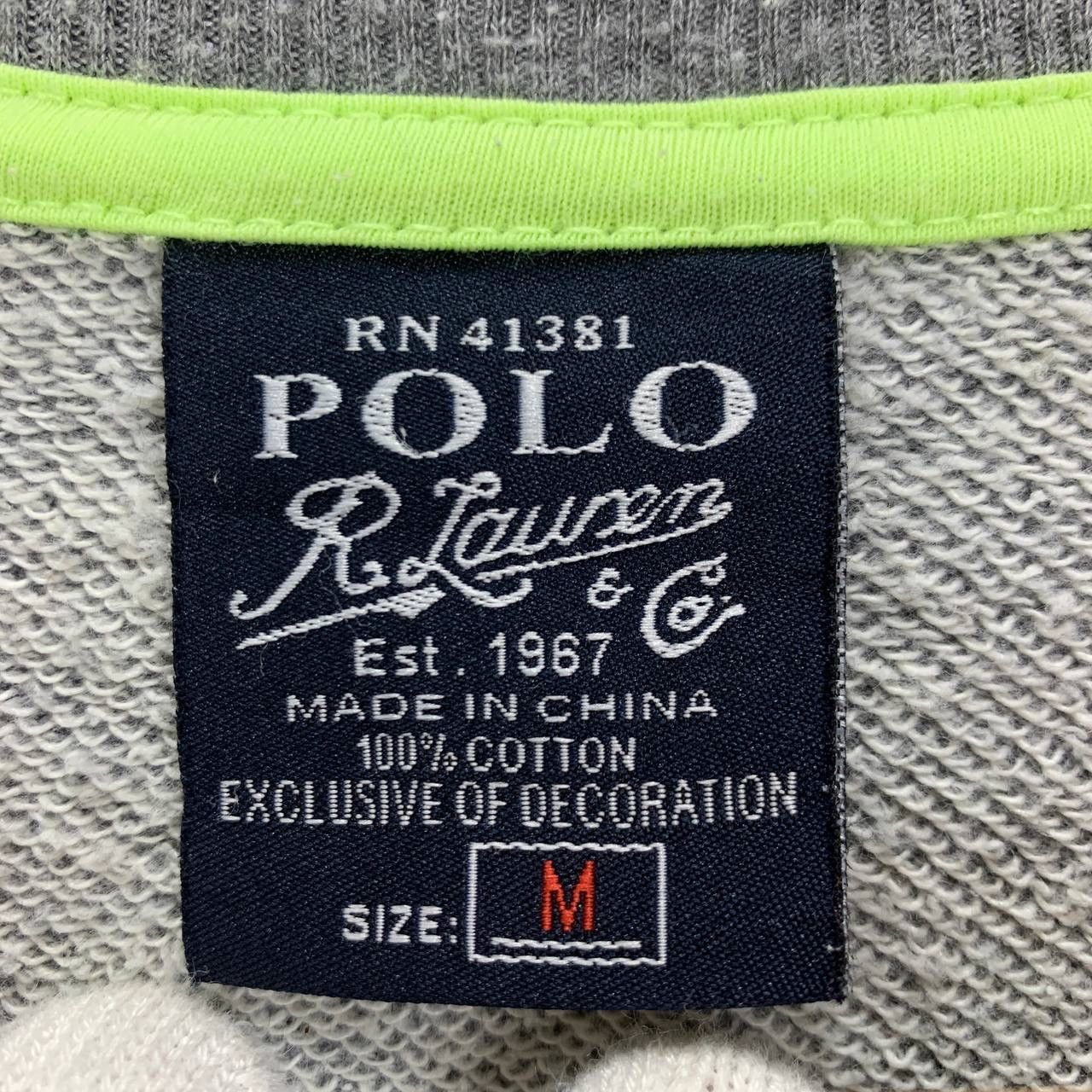 Polo Ralph Lauren POLO RALPH LAUREN Crew Neck Sweatshirt #2392-12 Size US S / EU 44-46 / 1 - 5 Thumbnail