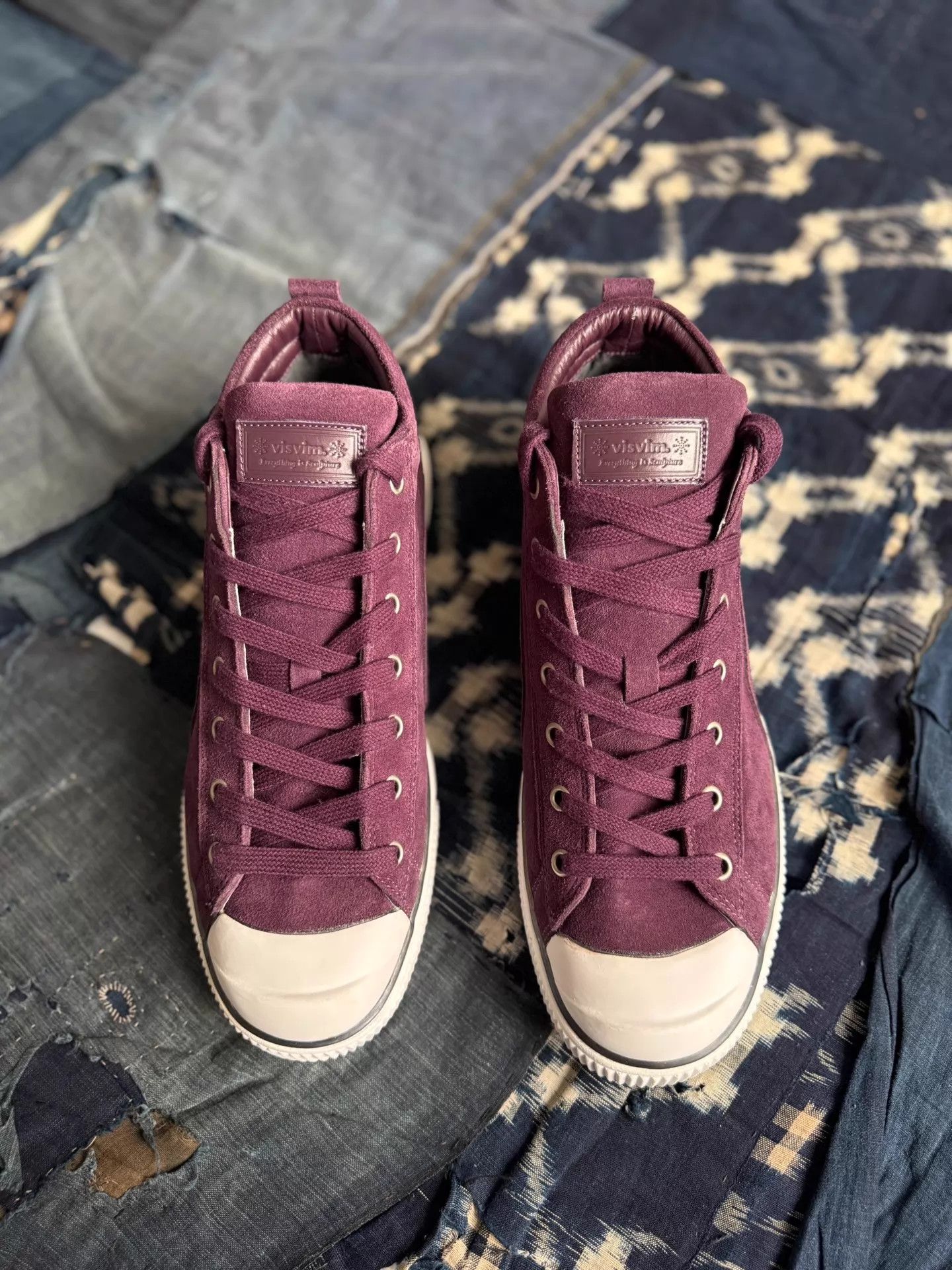 Visvim VISVIM TYPE NEWTON2 MID Purple 11 Sneaker Size US 11 / EU 44 - 6 Thumbnail