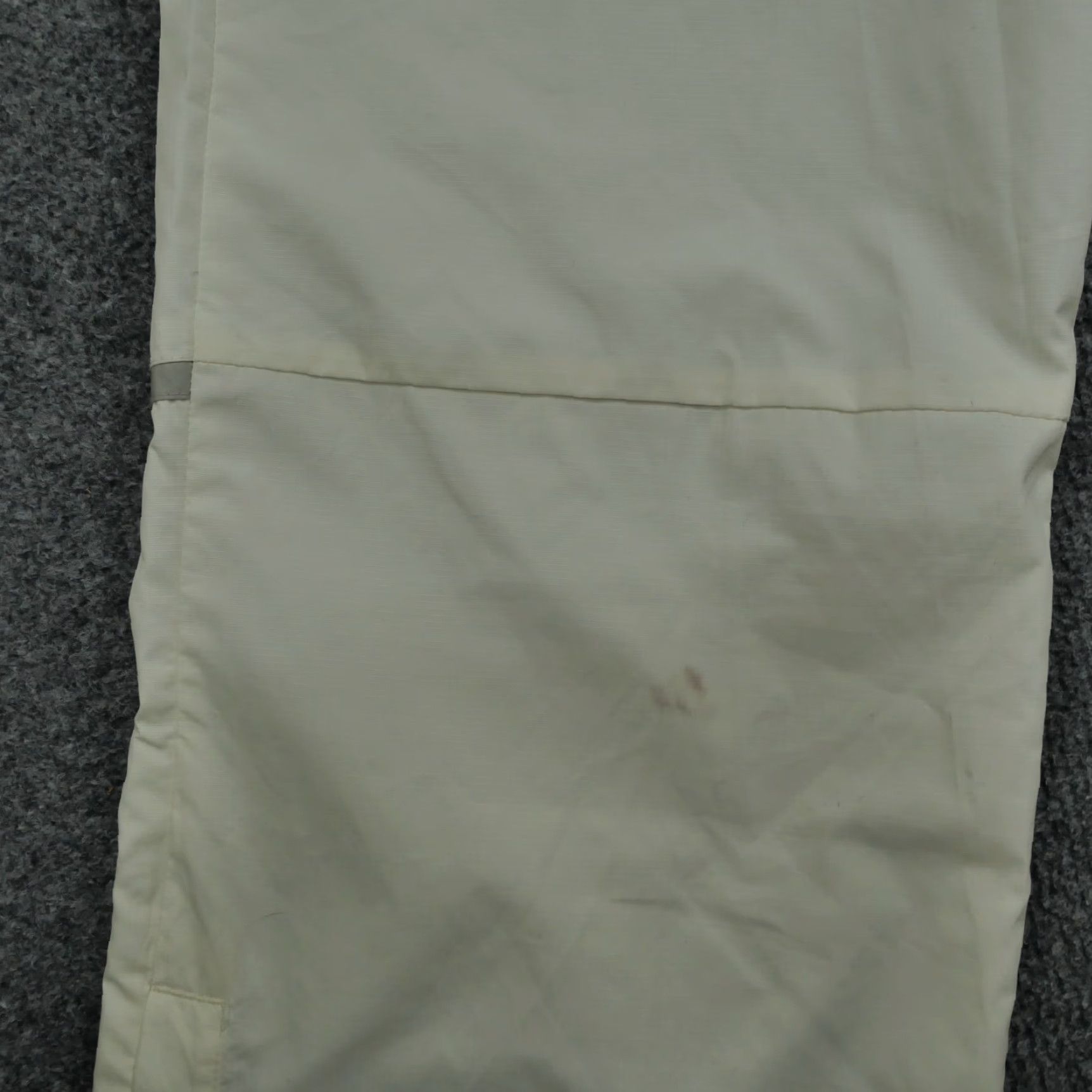 Nike VINTAGE Nike Pants Womens M White Cream Windbreaker Y2K Track Pants Size 32" / US 10 / IT 46 - 6 Thumbnail