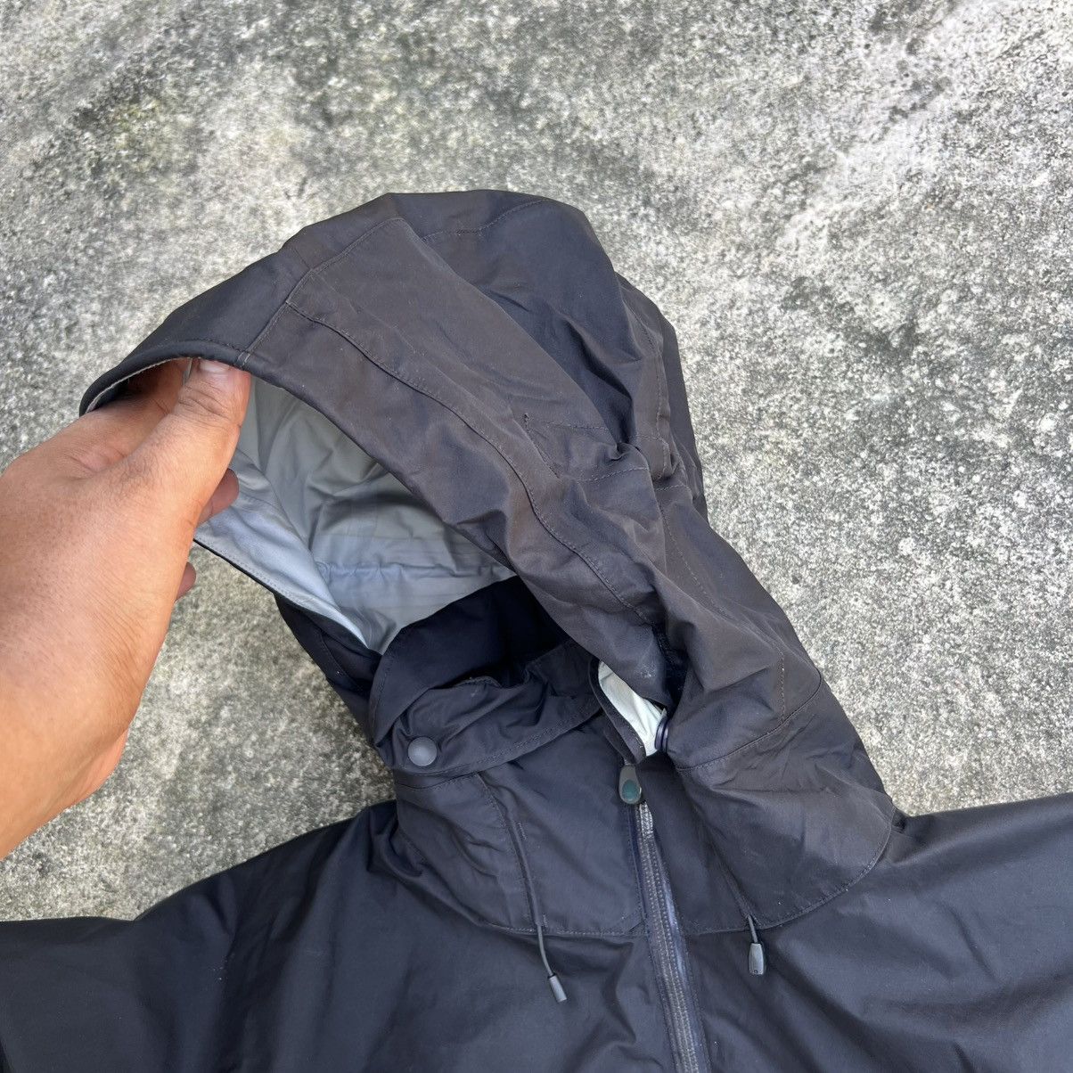 Montbell “MONTBELL” GORPCORE ZIP UP GORETEX BLACK JACKET Size US L / EU 52-54 / 3 - 23 Thumbnail