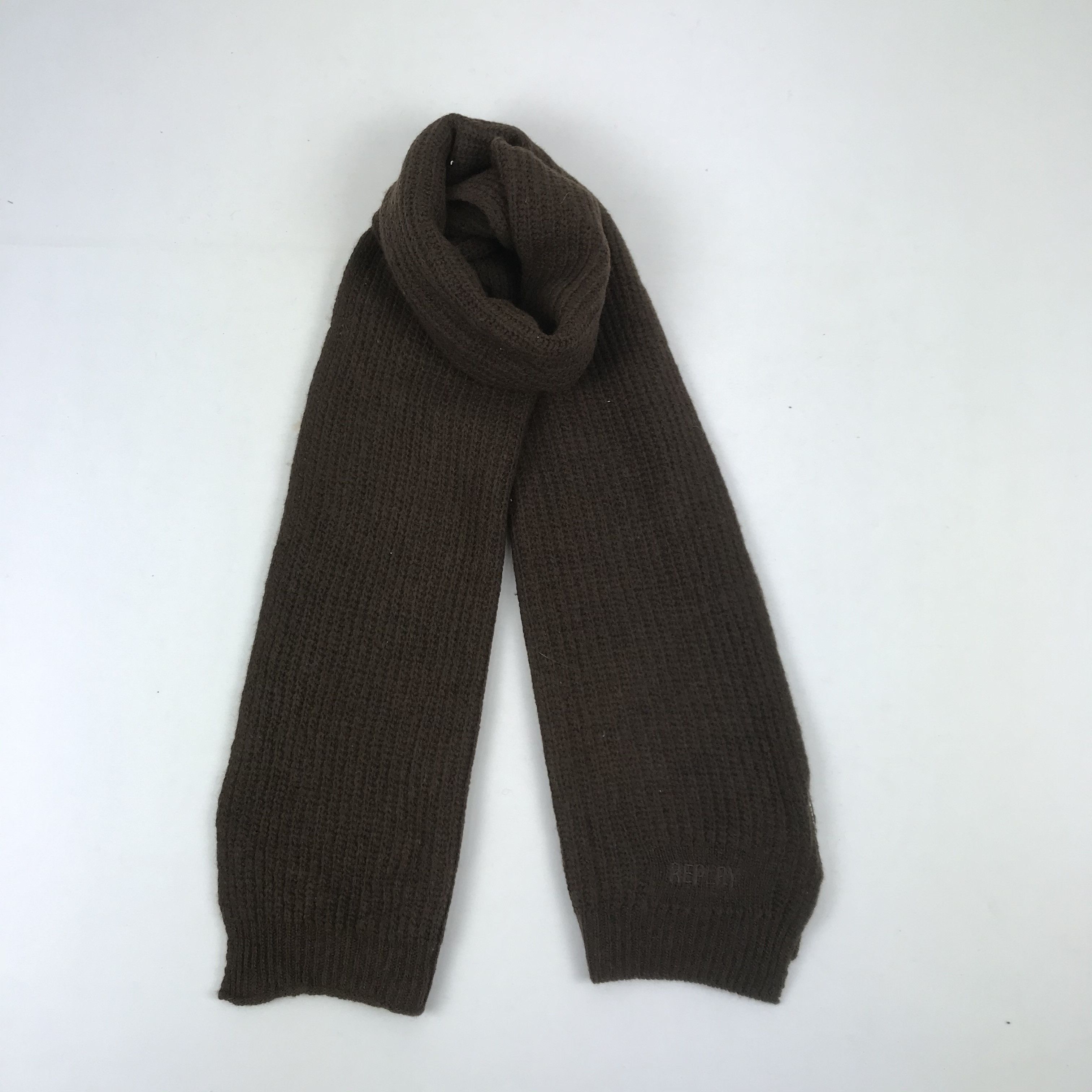 Replay Vintage Replay Scarf Muffler Wool Cashmere Scarves Size ONE SIZE - 1 Thumbnail