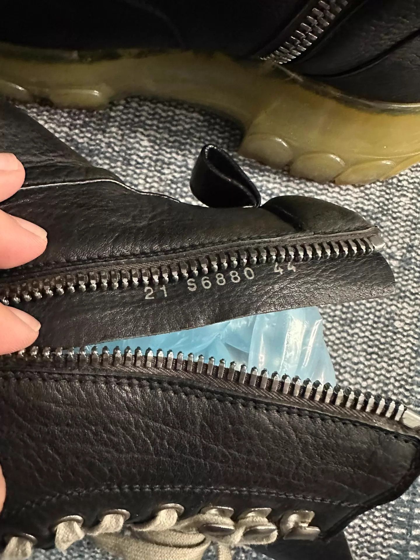 Rick Owens Rick Owens Transparent Octo Sole Military Boot 44 Mint Size US 11 / EU 44 - 5 Thumbnail