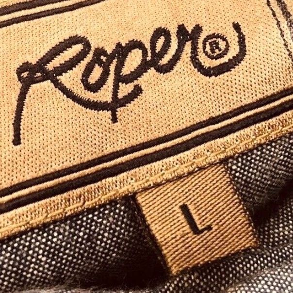 Roper Roper Western Rockabilly Mens L Shirt Size US L / EU 52-54 / 3 - 5 Thumbnail