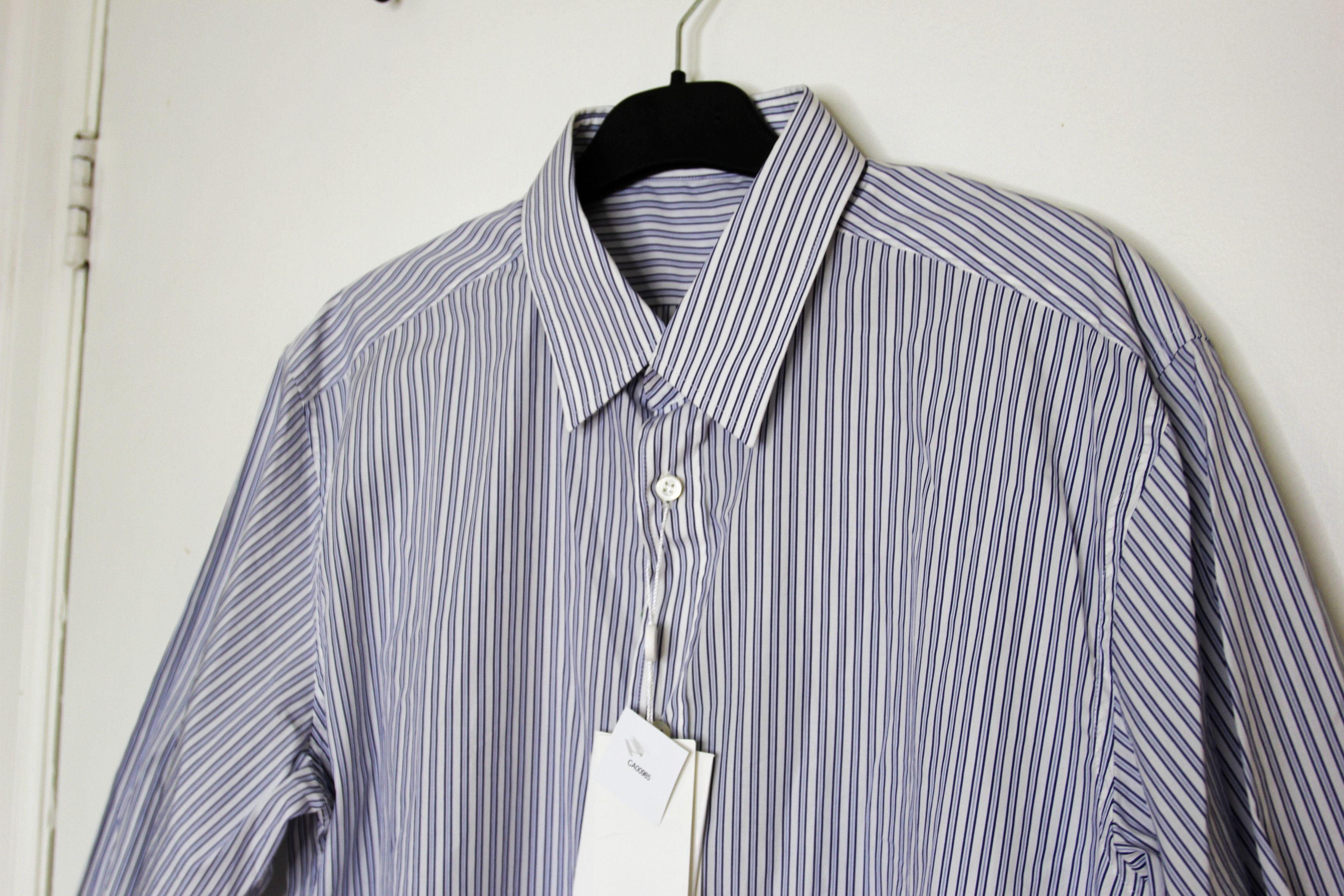 Maison Margiela BNWT SS24 MAISON MARGIELA C STRIPED SHIRT 42 Size US L / EU 52-54 / 3 - 4 Thumbnail