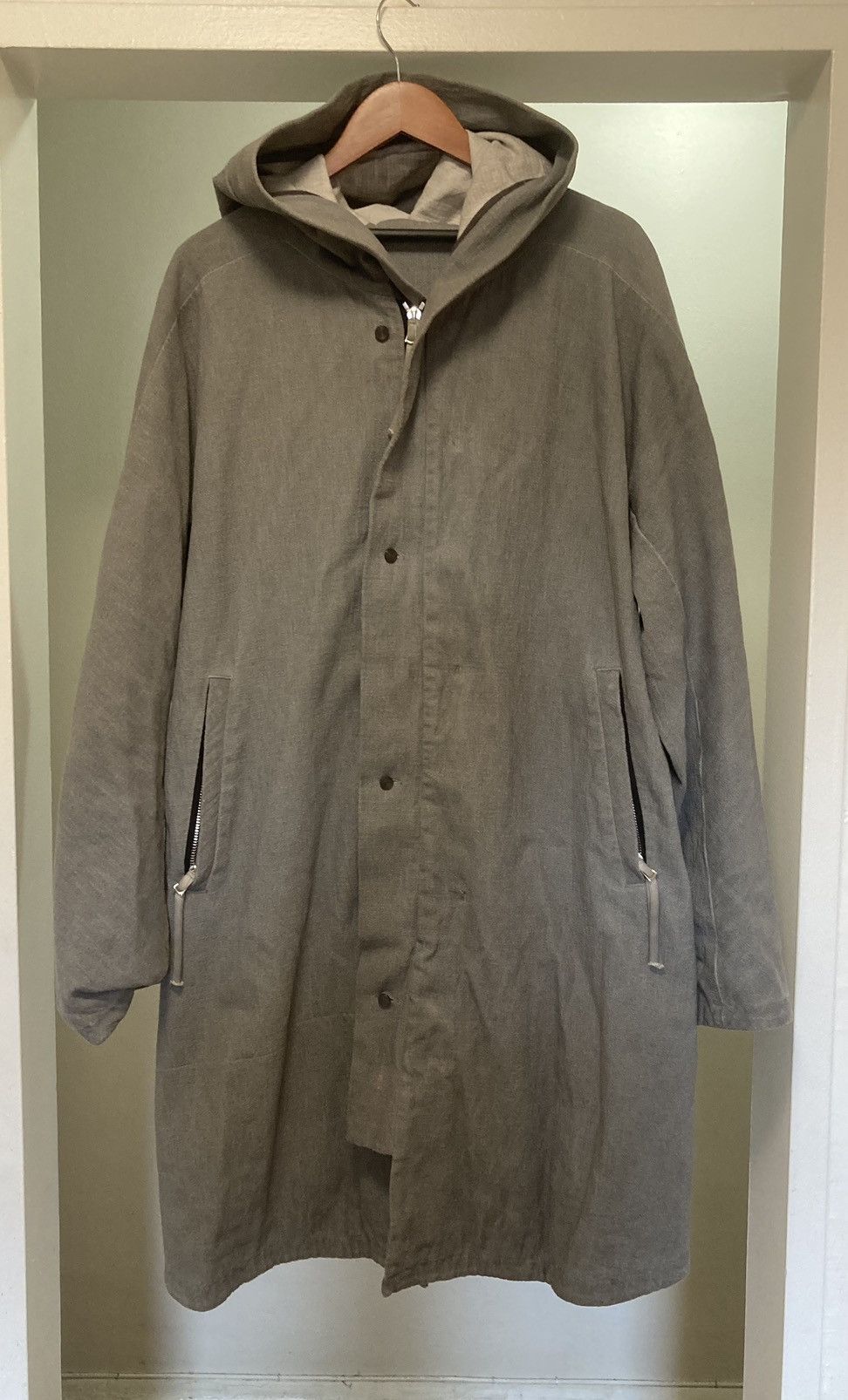Boris Bidjan Saberi Parka1 Light Grey Size US M / EU 48-50 / 2 - 1 Thumbnail