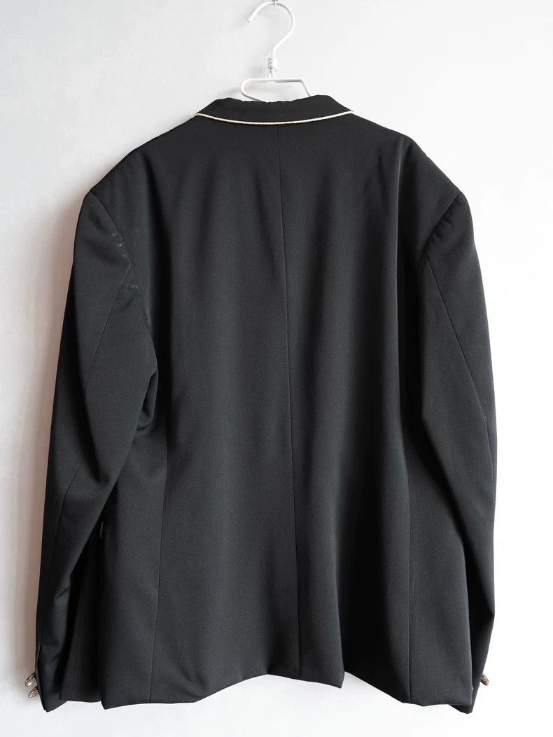 Yohji Yamamoto Yohji Yamamoto 87AW Cornerbutton Ruffled Jacket 2505-Nextar Size US M / EU 48-50 / 2 - 7 Thumbnail