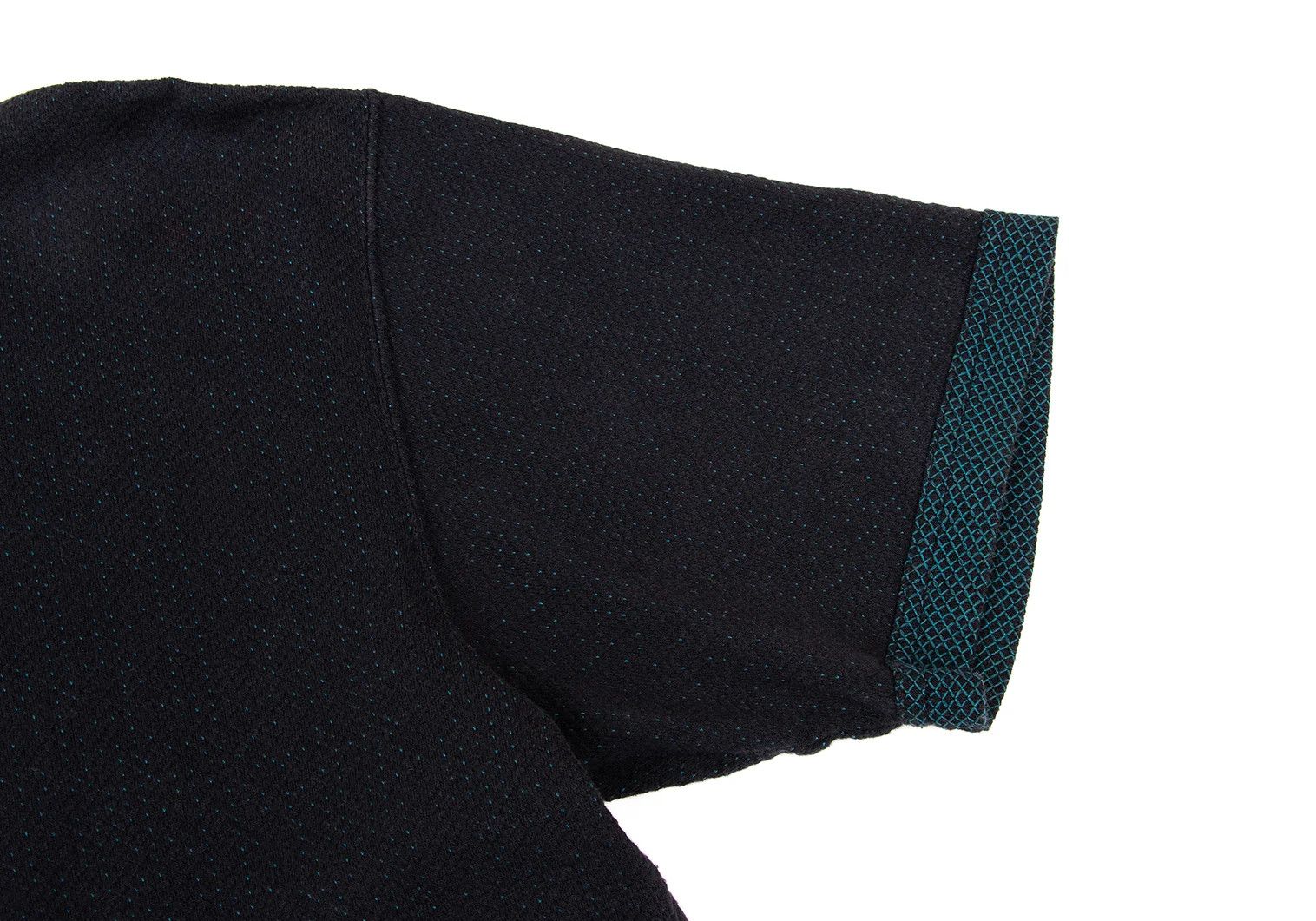 Issey Miyake Inside Stitch Design Polo Shirt in Dark Navy Size US S / EU 44-46 / 1 - 8 Thumbnail