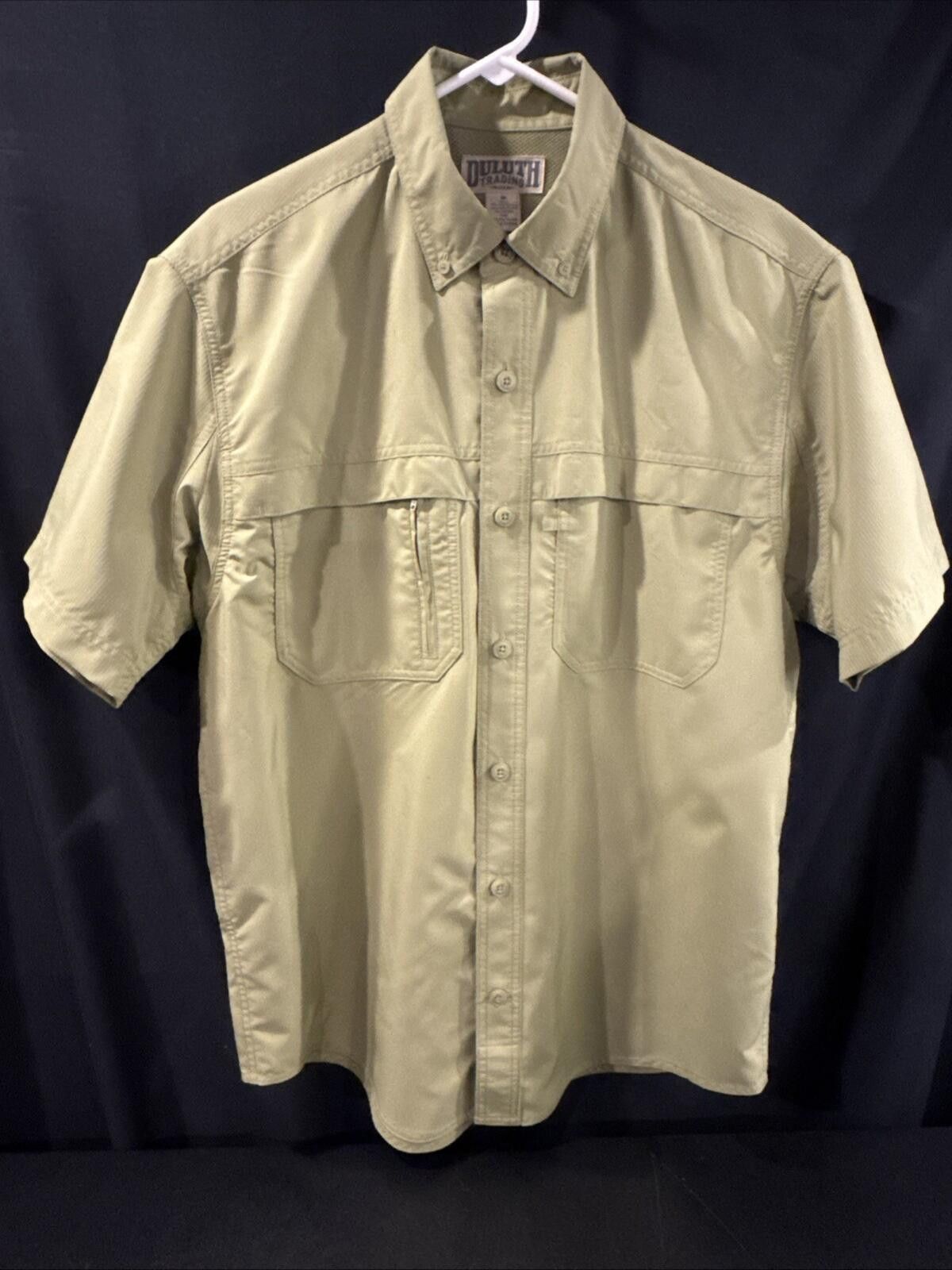 Duluth Trading Company Duluth Trading Co SS Men’s Sz M Vented Fishing Shirt (638) Size US M / EU 48-50 / 2 - 2 Thumbnail
