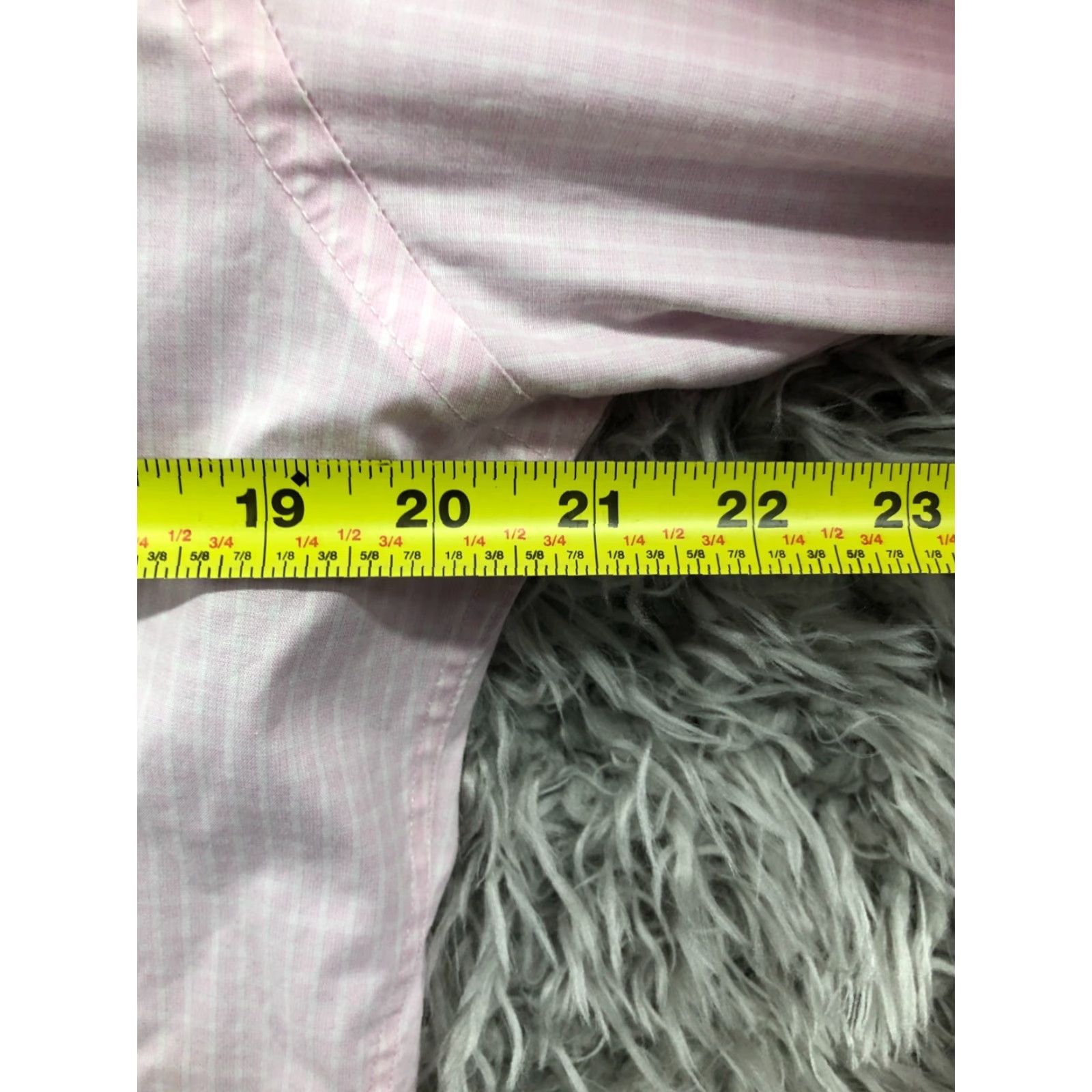 Jos. A. Bank Jos. A. Bank Travel Tech Shirt Size 15.5 Mens Long Sleeve Spread Collar Pink Size US L / EU 52-54 / 3 - 4 Thumbnail