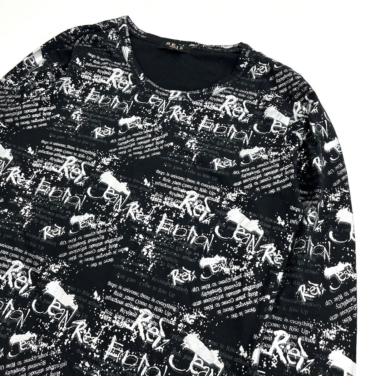 If Six Was Nine Reiz Emotionlike Poem Gothic Grunge Punk Lgb Style Long Tee Size US S / EU 44-46 / 1 - 5 Thumbnail
