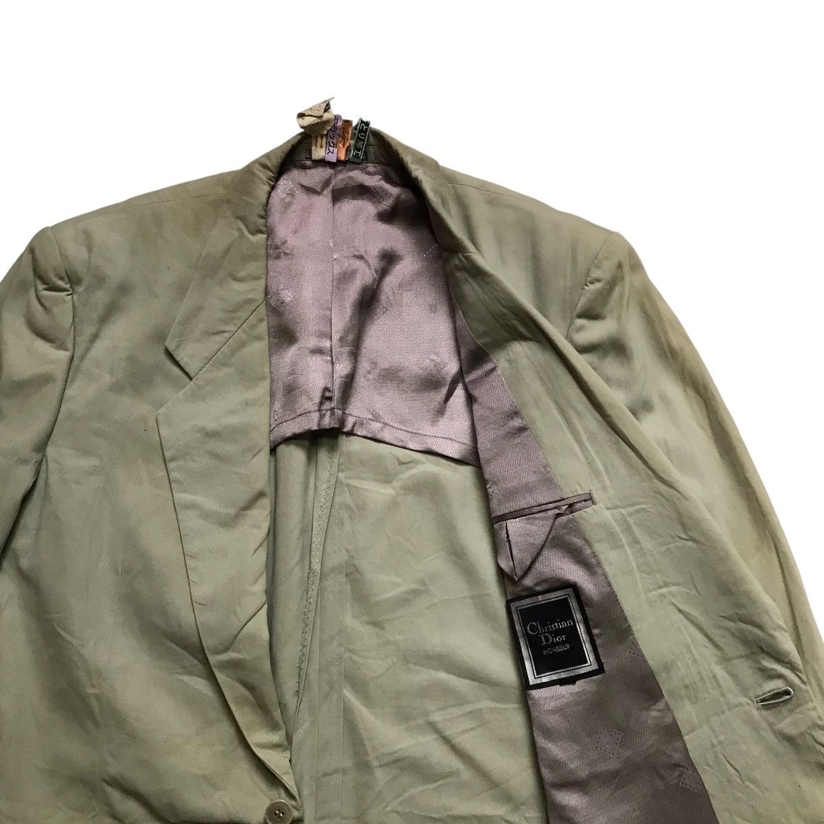 Christian Dior Monsieur × Vintage Vintage Christian Dior Sun Faded Jacket Size US M / EU 48-50 / 2 - 7 Thumbnail
