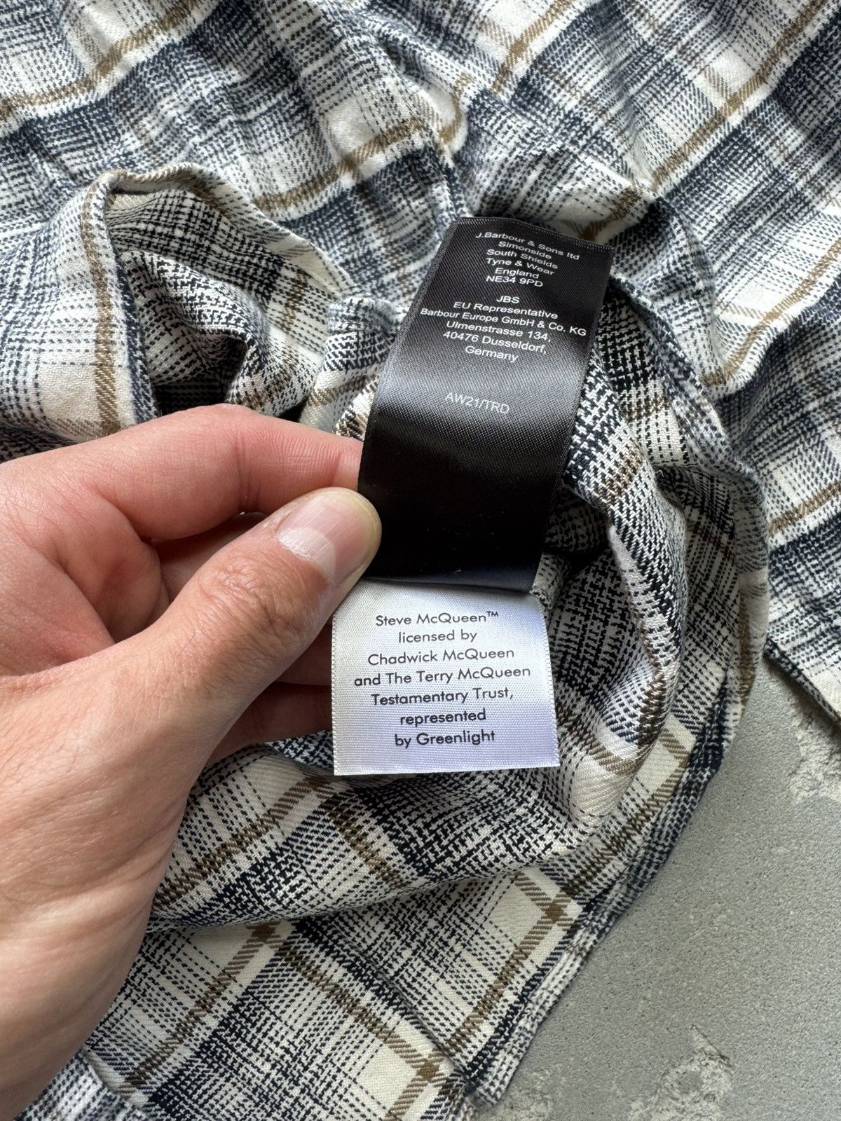 Barbour Barbour Steve McQueen Long Sleeve Shirt Size US XL / EU 56 / 4 - 6 Thumbnail