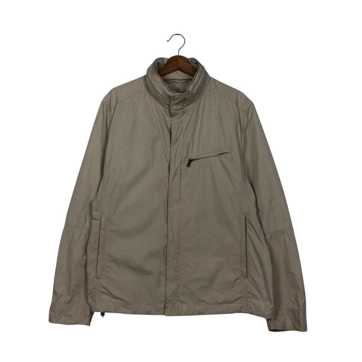 Japanese Brand 📌Vintage Biker Zipper Jacket Chore Uniqlo Issey Miyake Size US XL / EU 56 / 4 - 2 Thumbnail