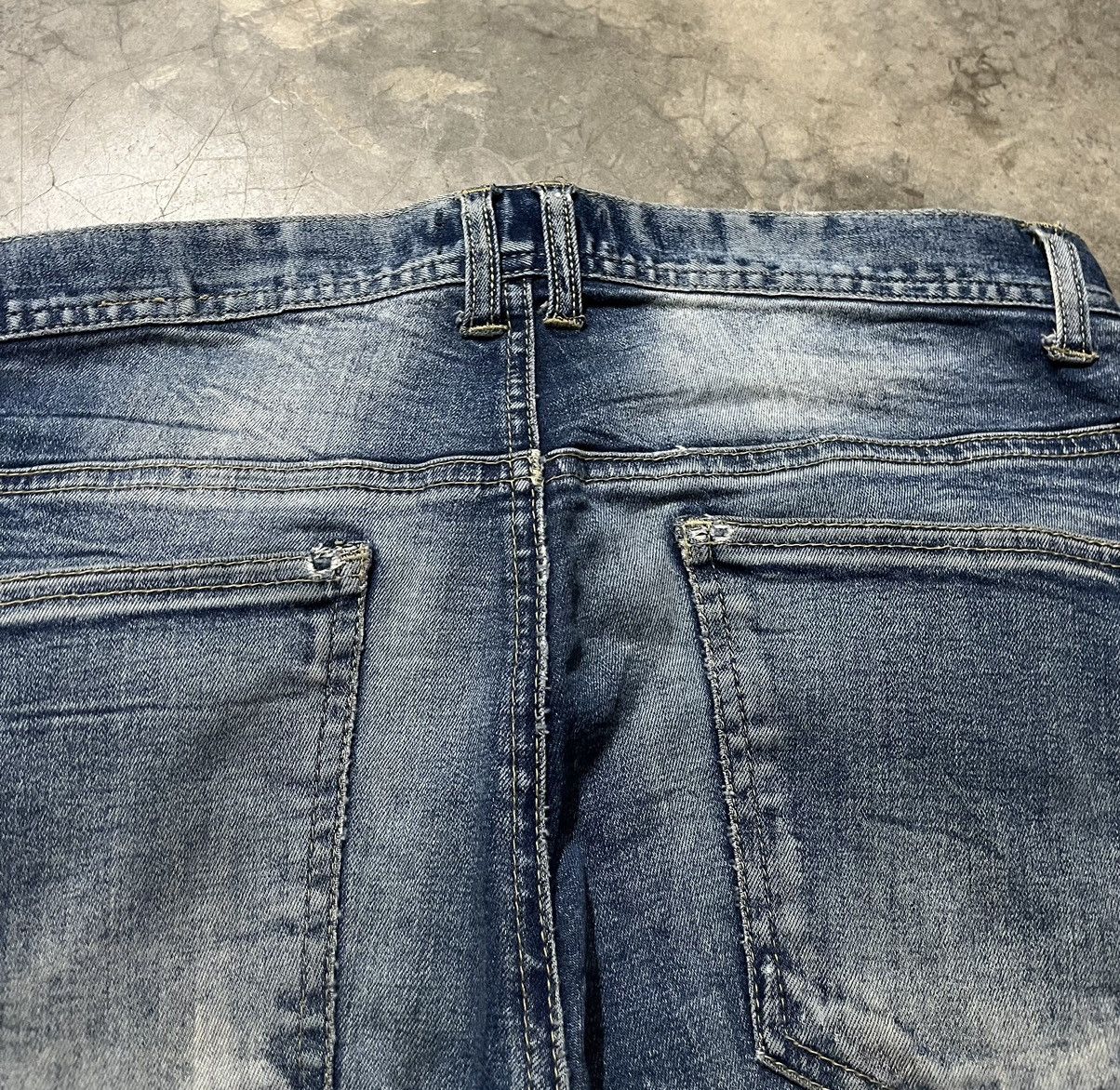 In The Attic In the attic stretchable biker pant like balmain distressed Size US 31 - 13 Thumbnail