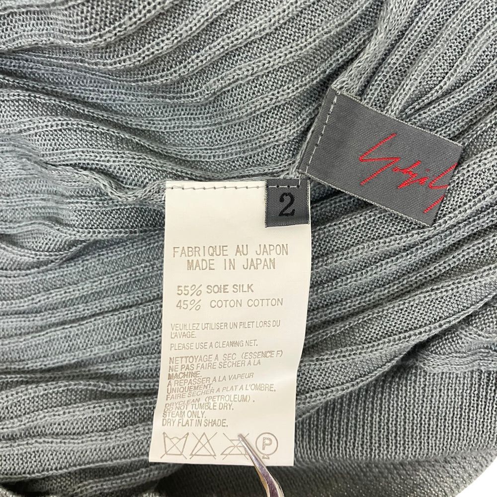 Yohji Yamamoto yohji yamamoto+noir silk cotton cardigan Size US M / EU 48-50 / 2 - 6 Thumbnail