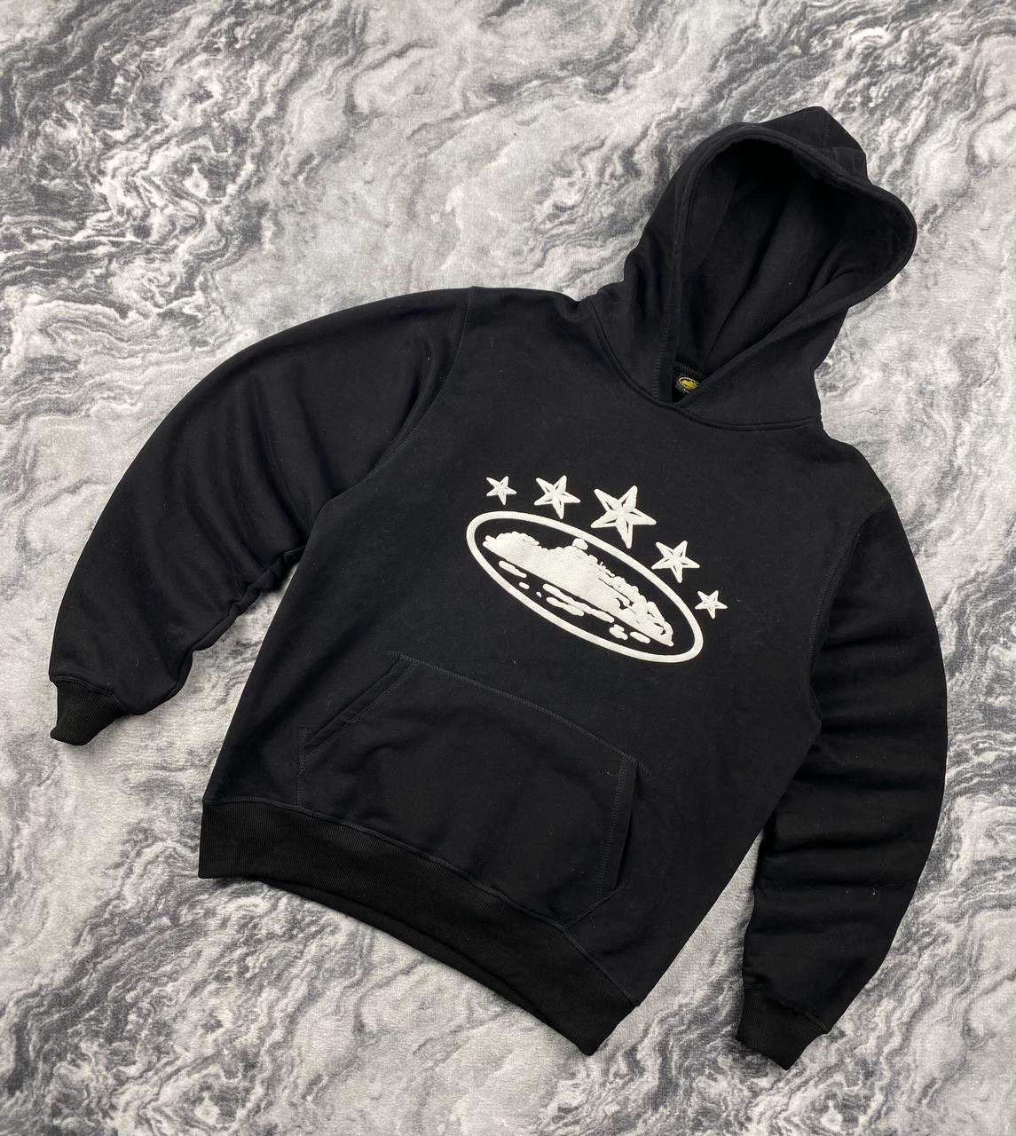 Corteiz Corteiz 4Starz Alcatraz Big Logo Hoodie Men Size L Black Size US L / EU 52-54 / 3 - 1 Thumbnail