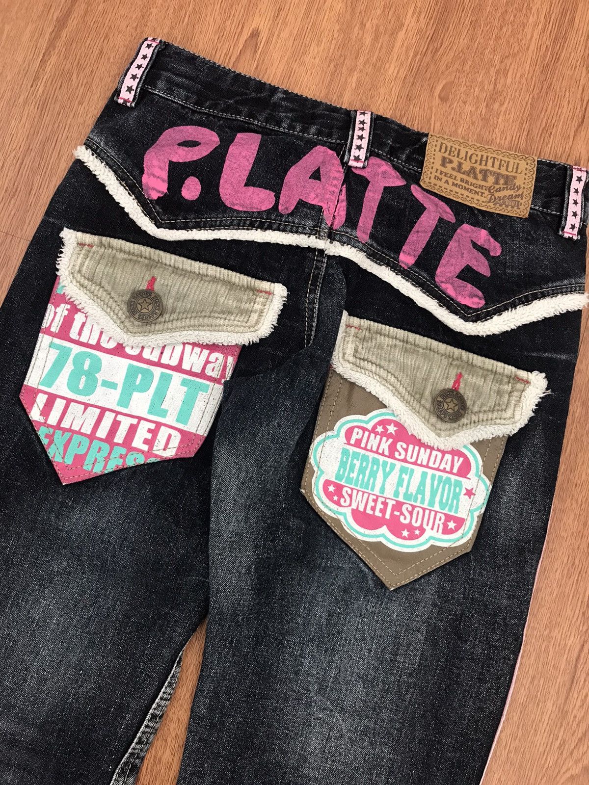 Hysteric Glamour Y2K style P Latte Size 29" - 4 Thumbnail