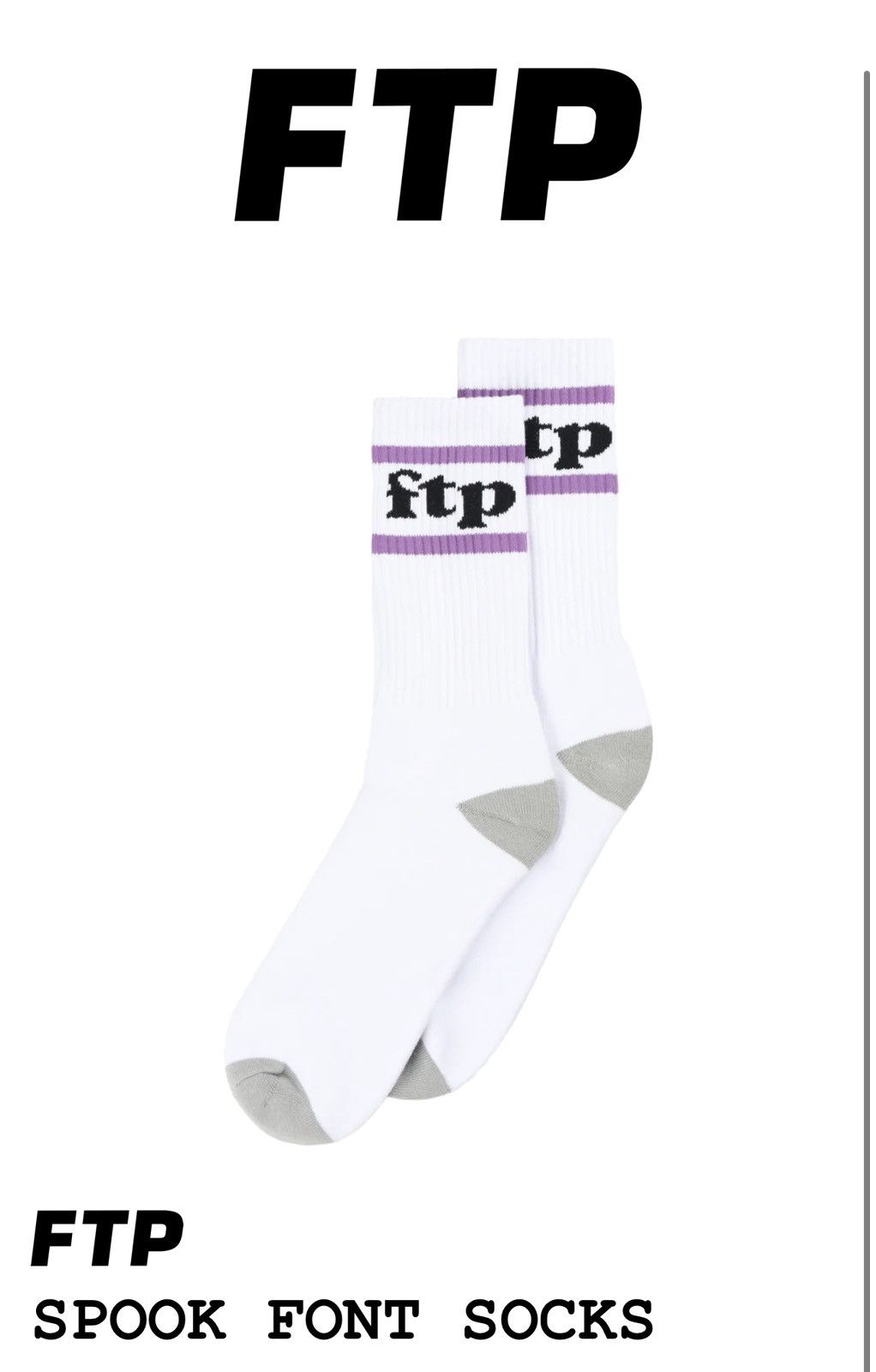 Fuck The Population Ftp socks Size ONE SIZE - 3 Thumbnail