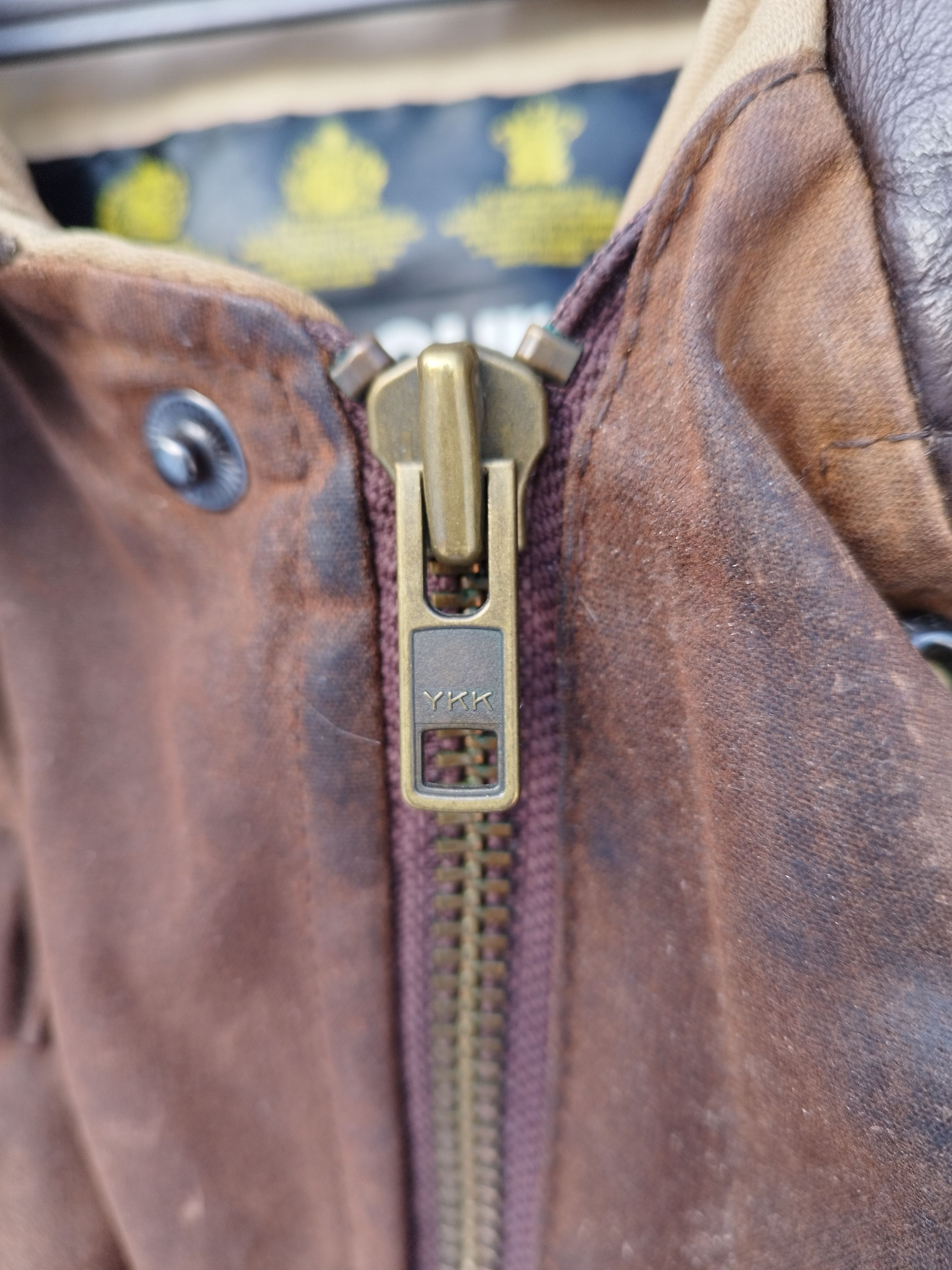 Barbour Barbour A1550 Bushman Waxed Cotton Jacket Brown Size M Size US M / EU 48-50 / 2 - 8 Thumbnail