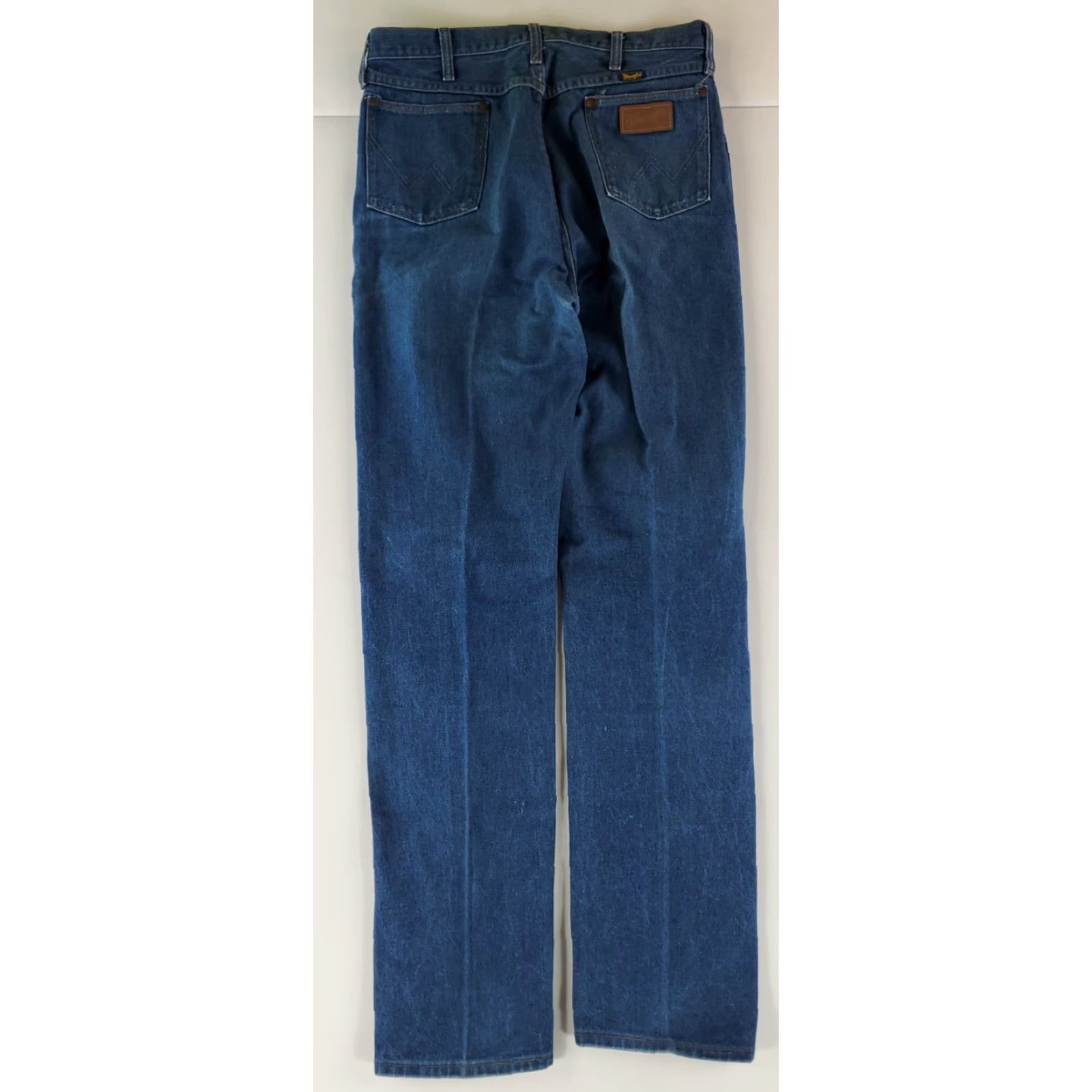 Wrangler VINTAGE Wrangler Jeans Blue VTG 80s 90s Made USA Mens 34x36 Inseam 36 Straight Jeans 33 Size US 33 - 2 Thumbnail