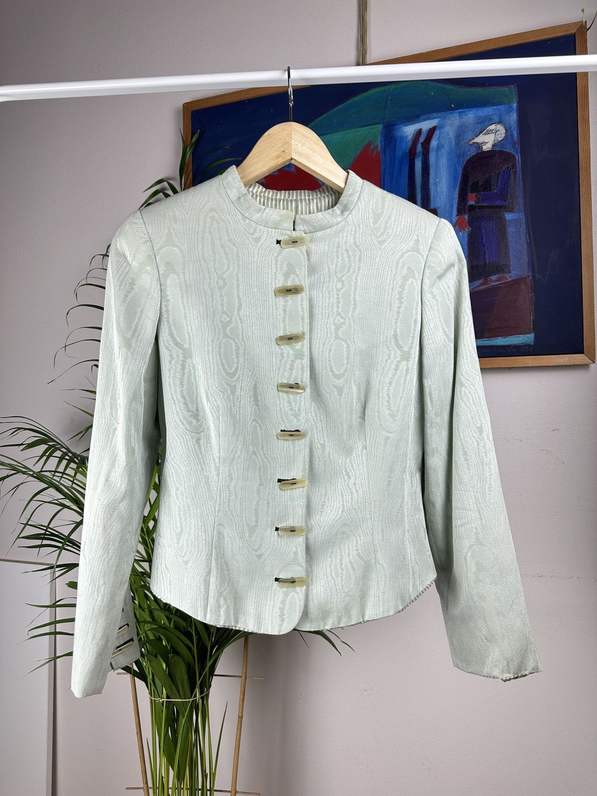 Giorgio Armani Giorgio Armani silk blazer Size M / US 6-8 / IT 42-44 - 5 Thumbnail