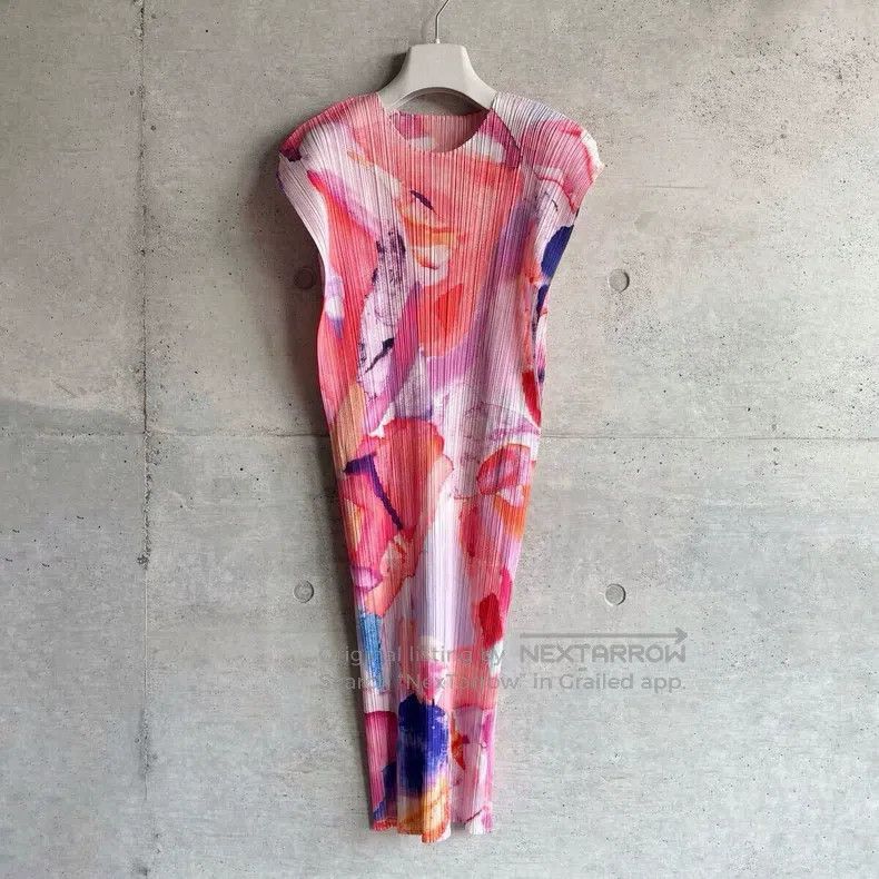 Issey Miyake Issey Miyake Color-block Dress Size M / US 6-8 / IT 42-44 - 3 Thumbnail