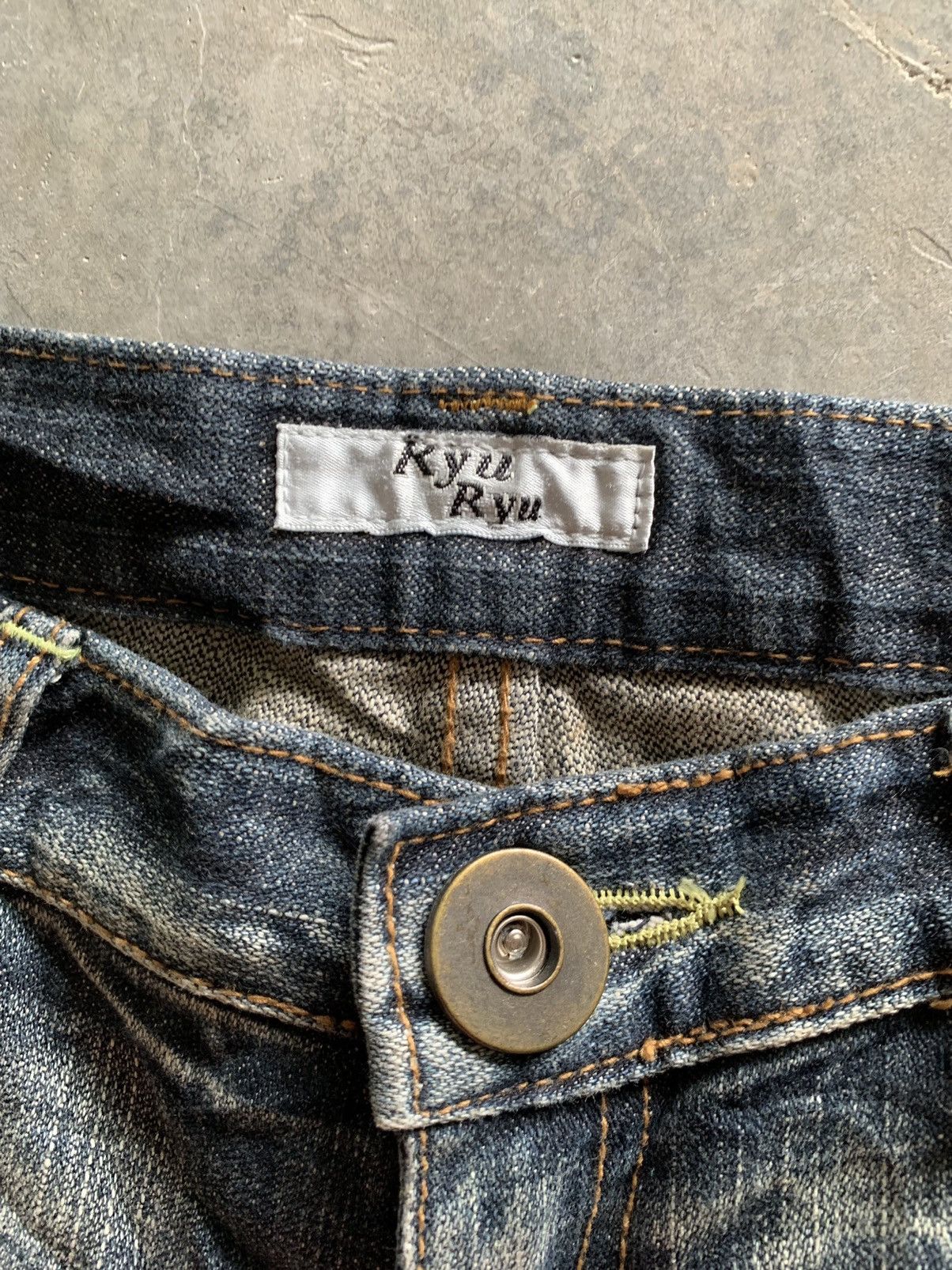 If Six Was Nine × Japanese Brand flare distressed punk grunge style inspired japanese denim Size 32" / US 10 / IT 46 - 5 Thumbnail