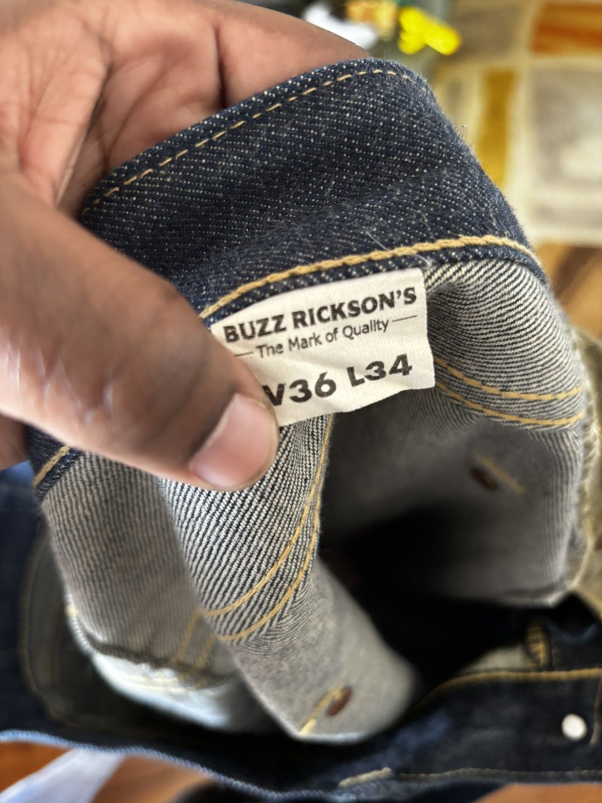 BUZZ RICKSON WWII MODEL 13.6OZ JEANS