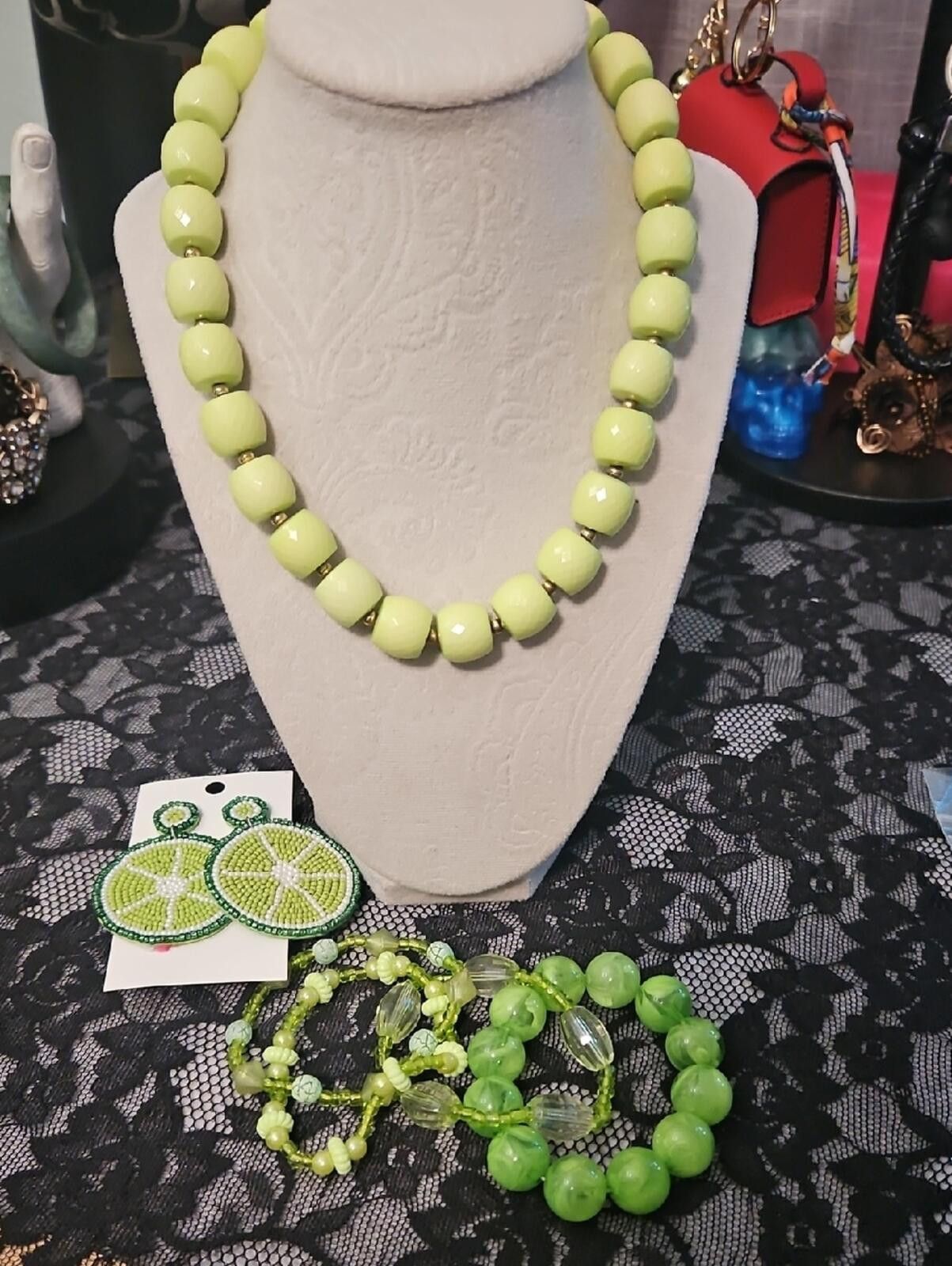 Other Lime Set - 6 Pieces total Size ONE SIZE - 1 Thumbnail