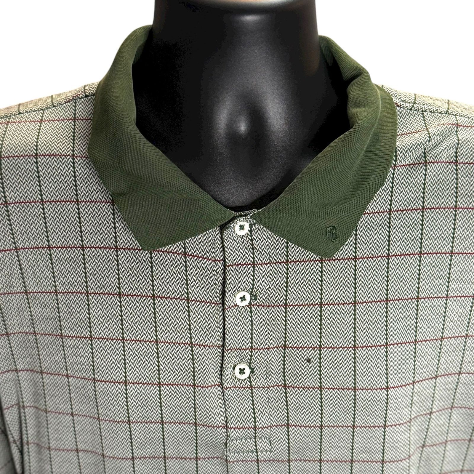 Polo Ralph Lauren Polo Golf Ralph Lauren Men’s XXL Green Checkered Polo Shirt Size US XXL / EU 58 / 5 - 5 Thumbnail