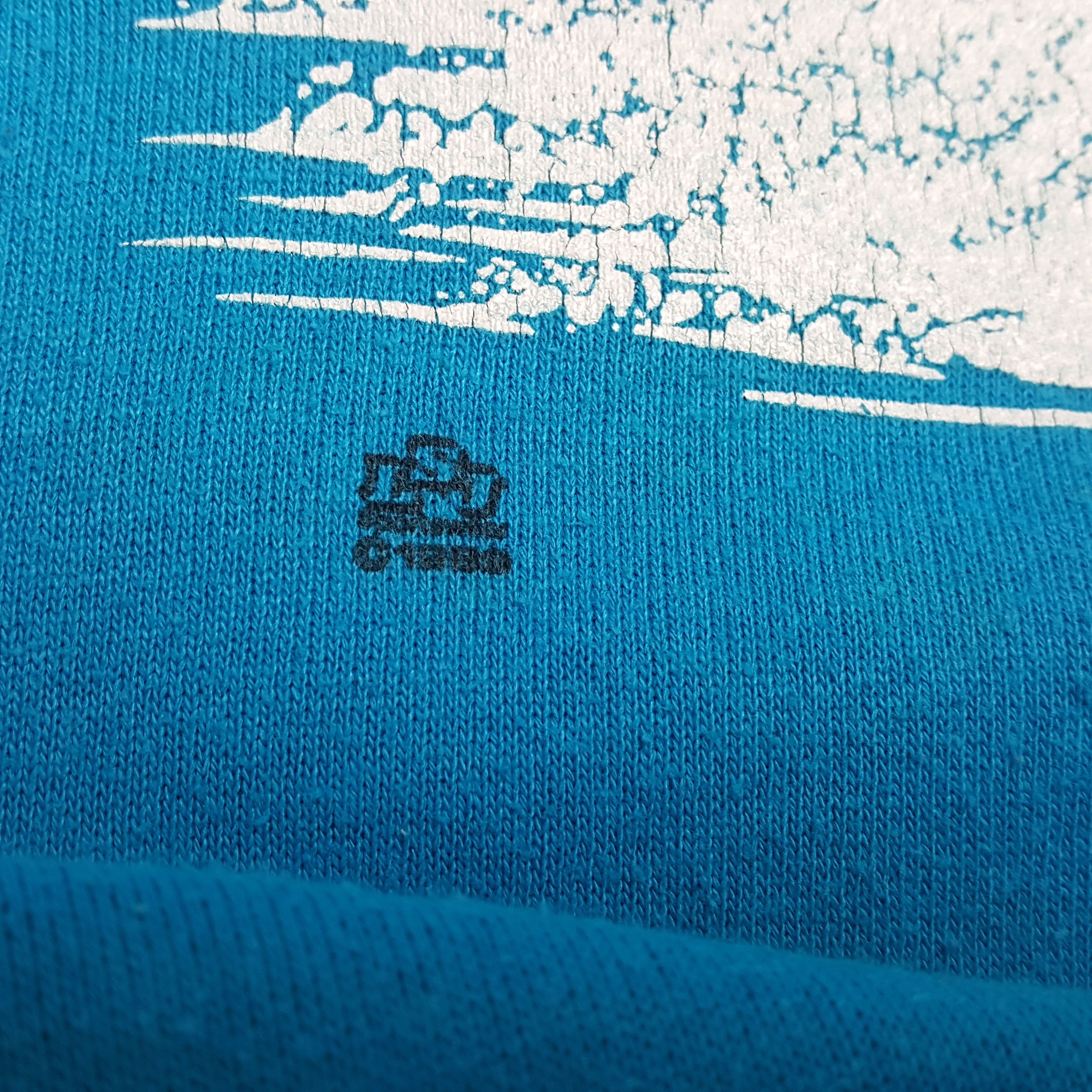 Vintage FISH ART Fishing Style Vintage Sweatshirt Size US M / EU 48-50 / 2 - 7 Thumbnail