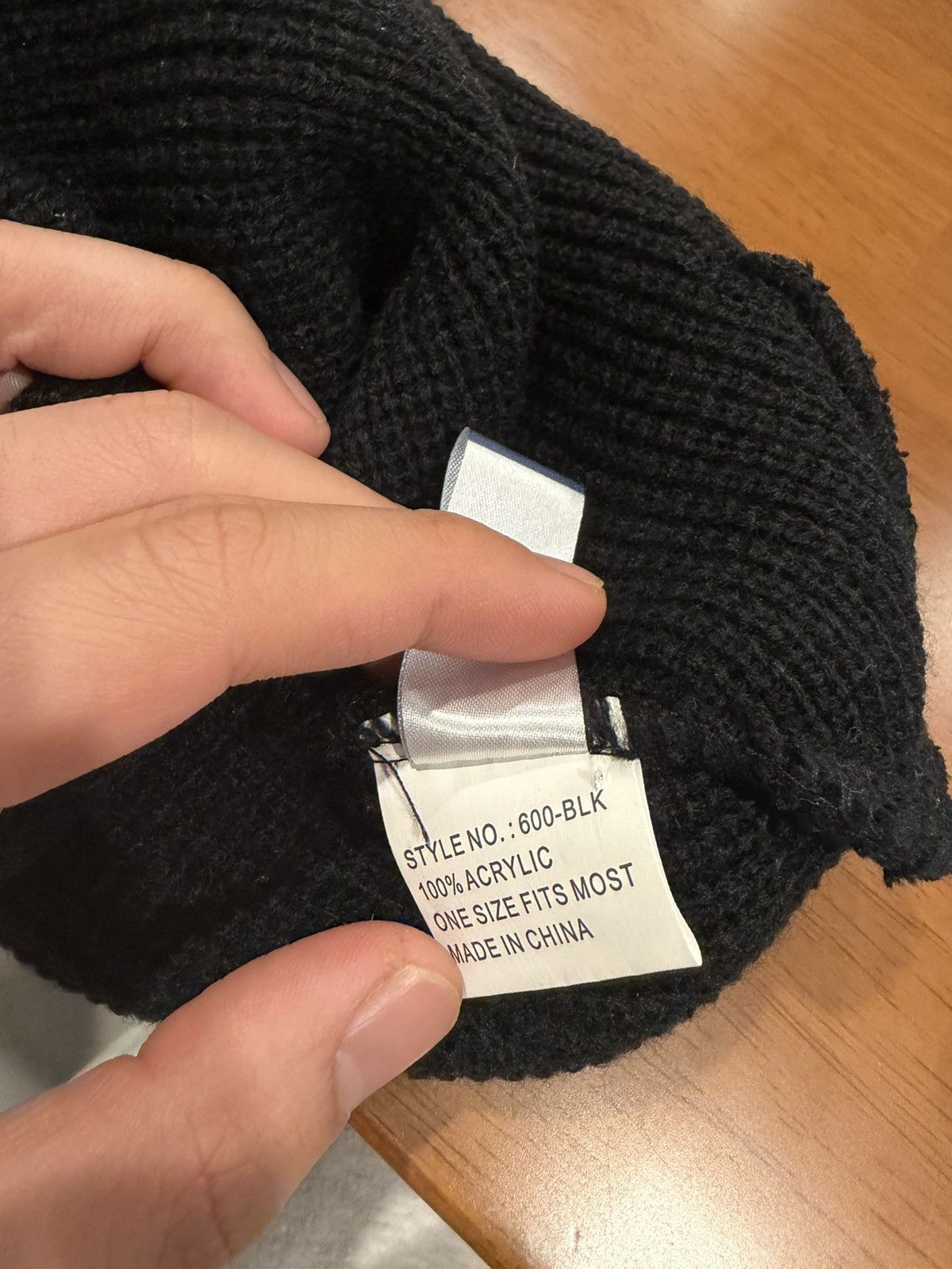 Madhappy Mad happy logo beanie black Size ONE SIZE - 4 Thumbnail
