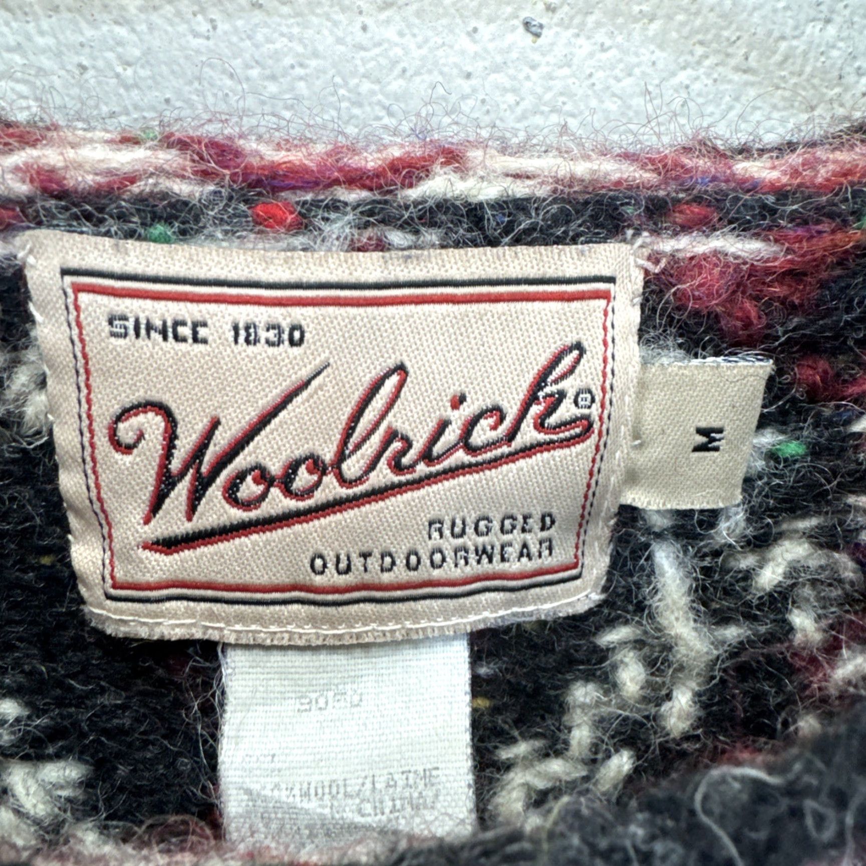 Vintage VINTAGE Woolrich Sweater Adults Medium Fair Isle Reindeer Nordic Ski Christmas Holiday 90s Size US M / EU 48-50 / 2 - 2 Thumbnail