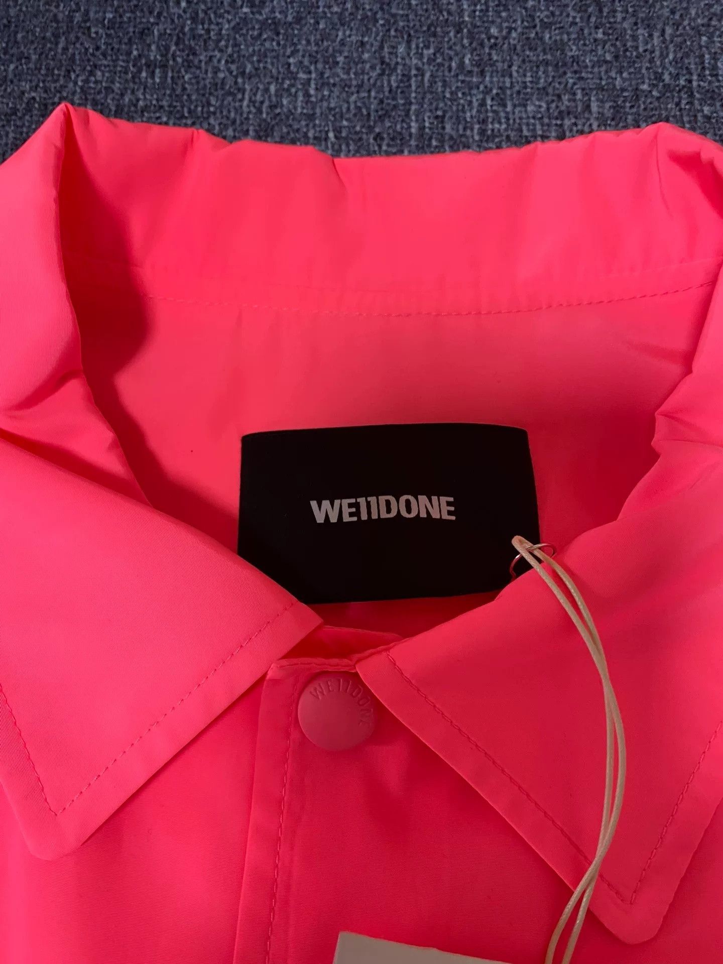WE11DONE we11done Logo Collar Jacket Size US XS / EU 42 / 0 - 5 Thumbnail