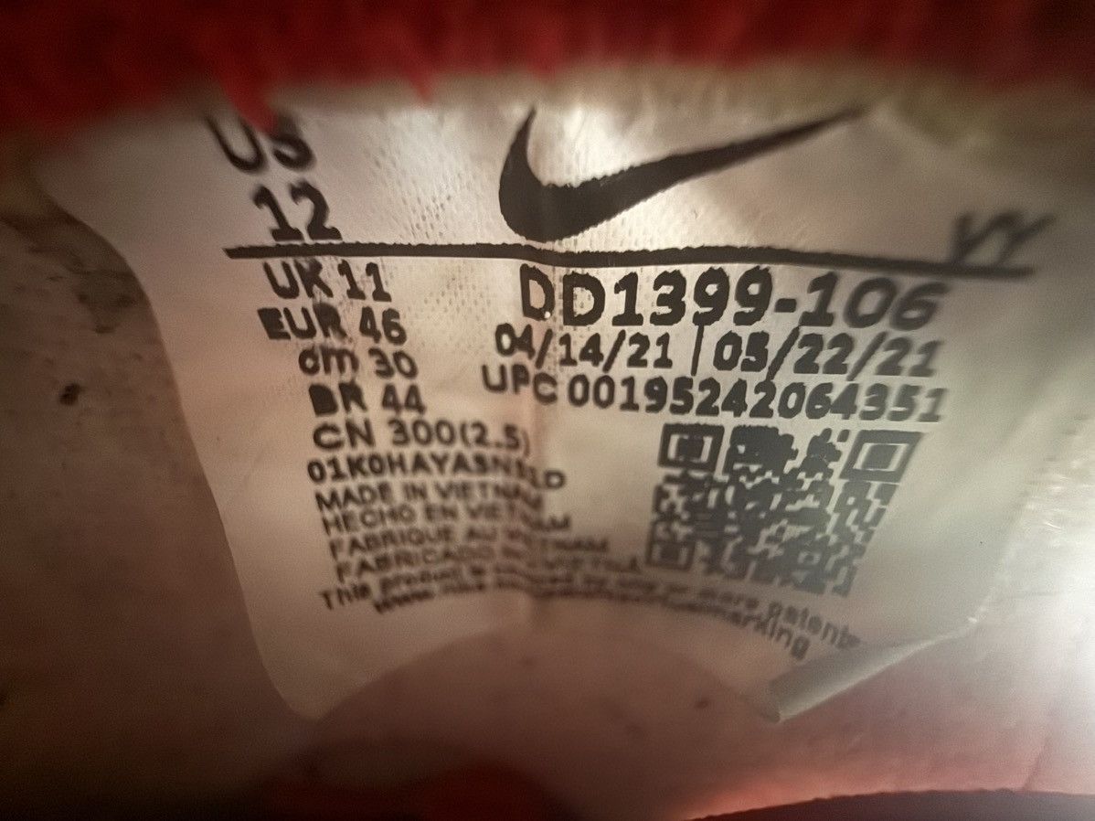 Nike Nike Dunk High University Red Size US 12 / EU 45 - 12 Thumbnail