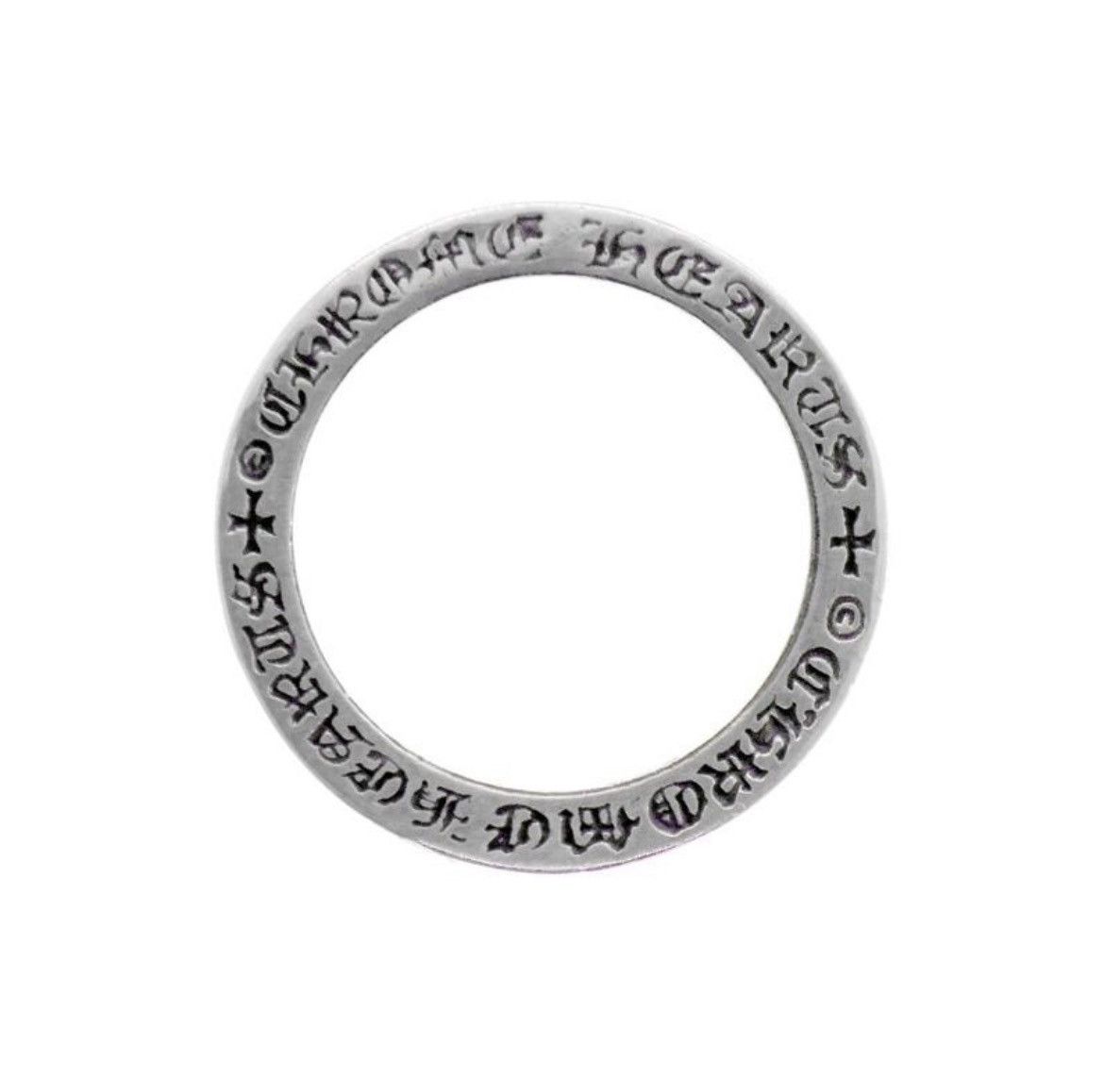 Chrome Hearts Chrome Hearts 3mm SPACER FUCKYOU PAVE Diamond Ring Size ONE SIZE - 6 Thumbnail