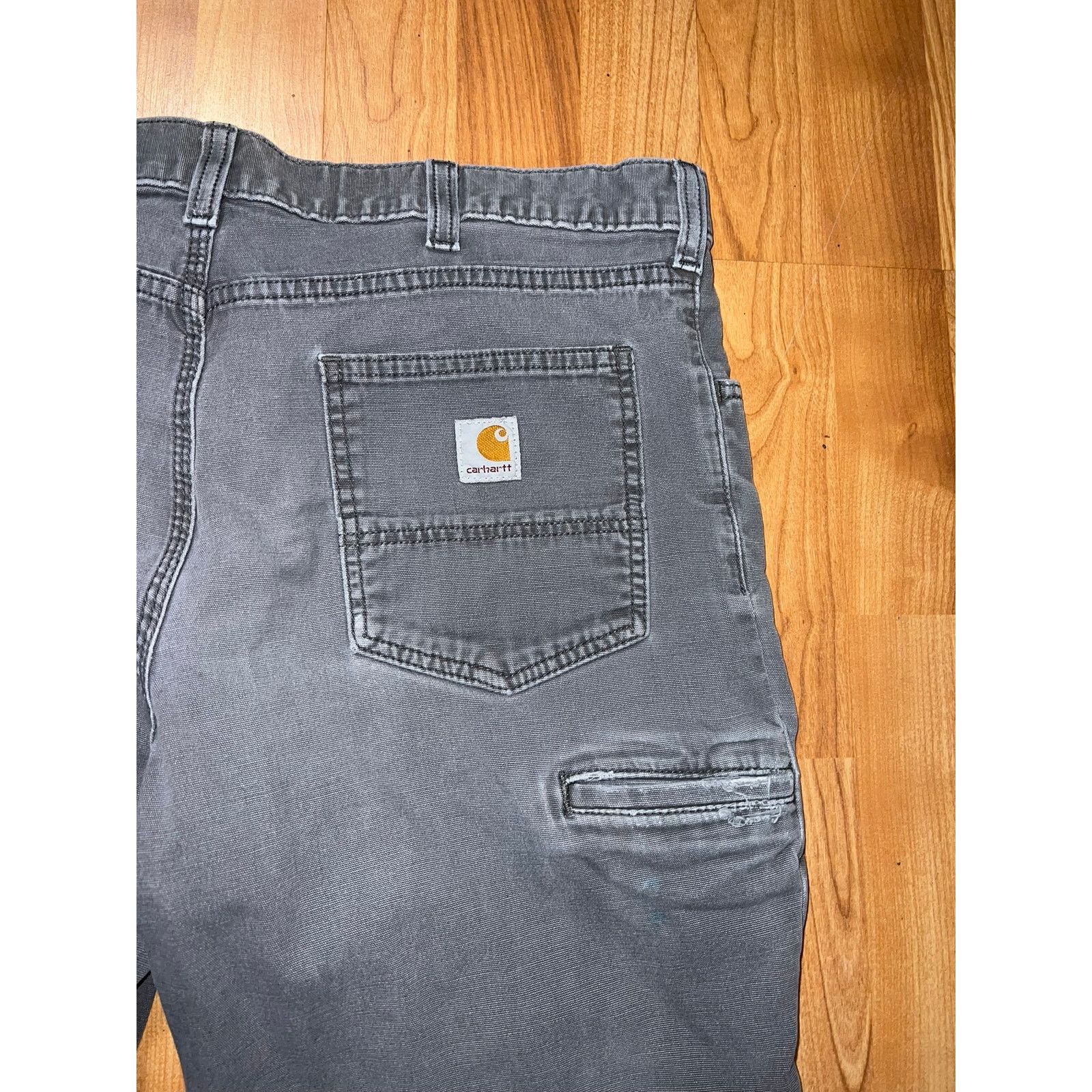 Carhartt Carhartt Pants Workwear Bottoms Dungaree Relaxed Gray 38x30 Size US 38 / EU 54 - 7 Thumbnail