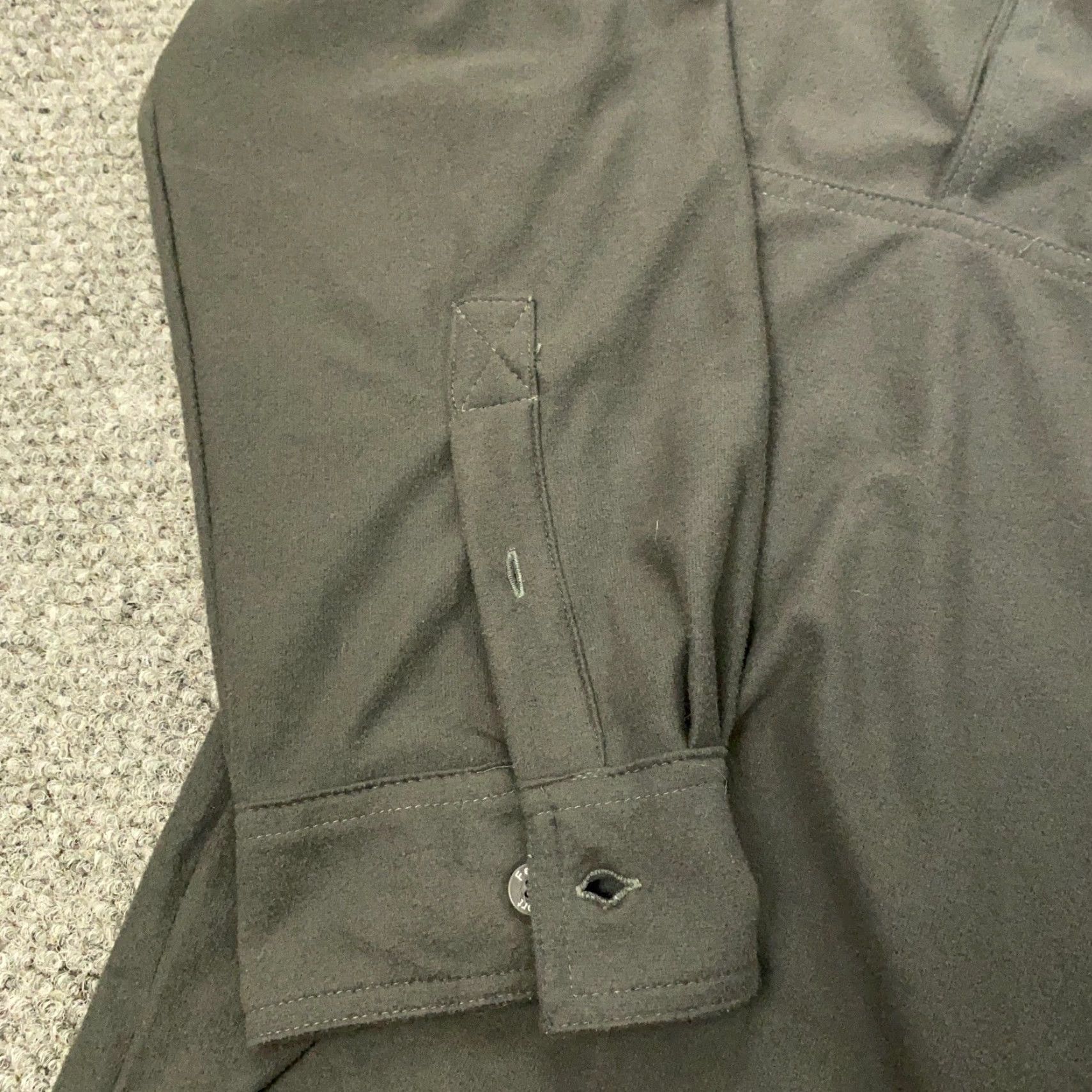 Vintage Feroti Shirt Mens XL Gray Long Sleeve Button Down Cycling Size US XL / EU 56 / 4 - 4 Thumbnail