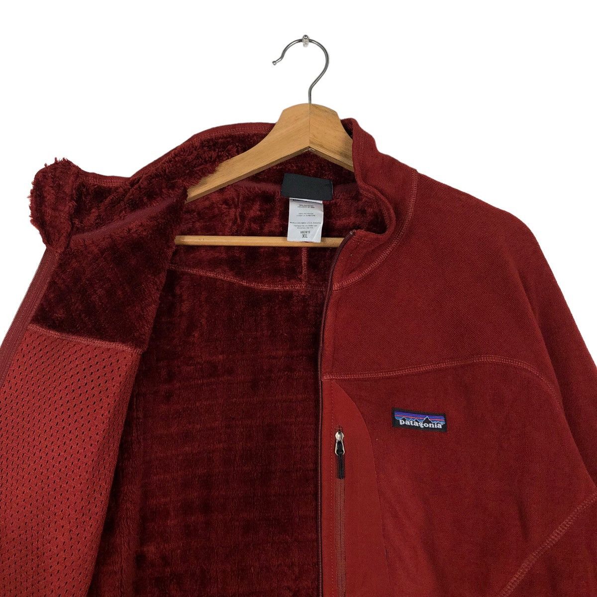 Patagonia 🔥Rich Orange - Fleece Jacket Extra Large Zipper Rare Design Size US XL / EU 56 / 4 - 9 Thumbnail