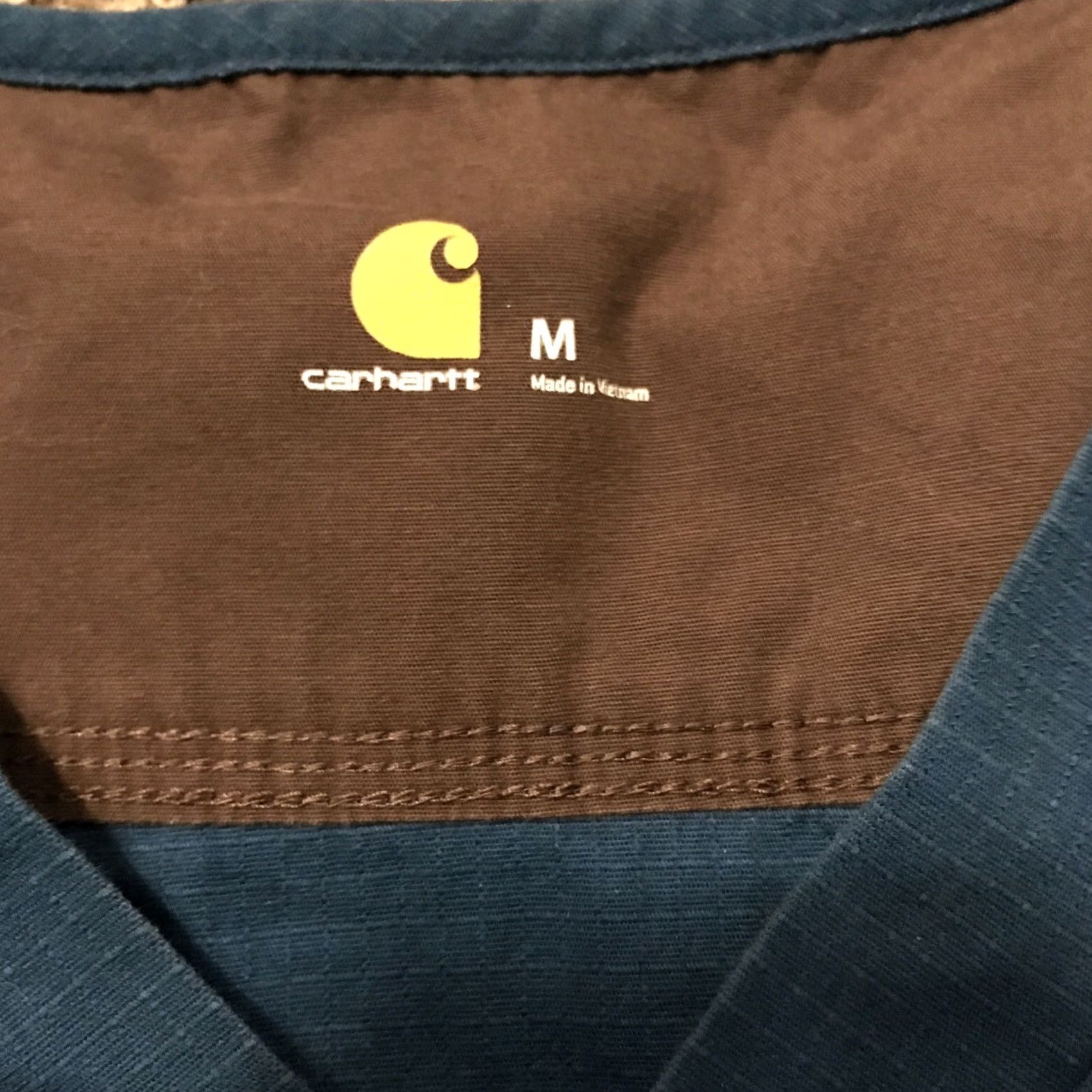 Carhartt Carhartt Scrub Top Womens M Teal Cotton Blend A16 Blue Cotton Blend Scrub Top Women M Teal Carhartt Size M / US 6-8 / IT 42-44 - 3 Thumbnail