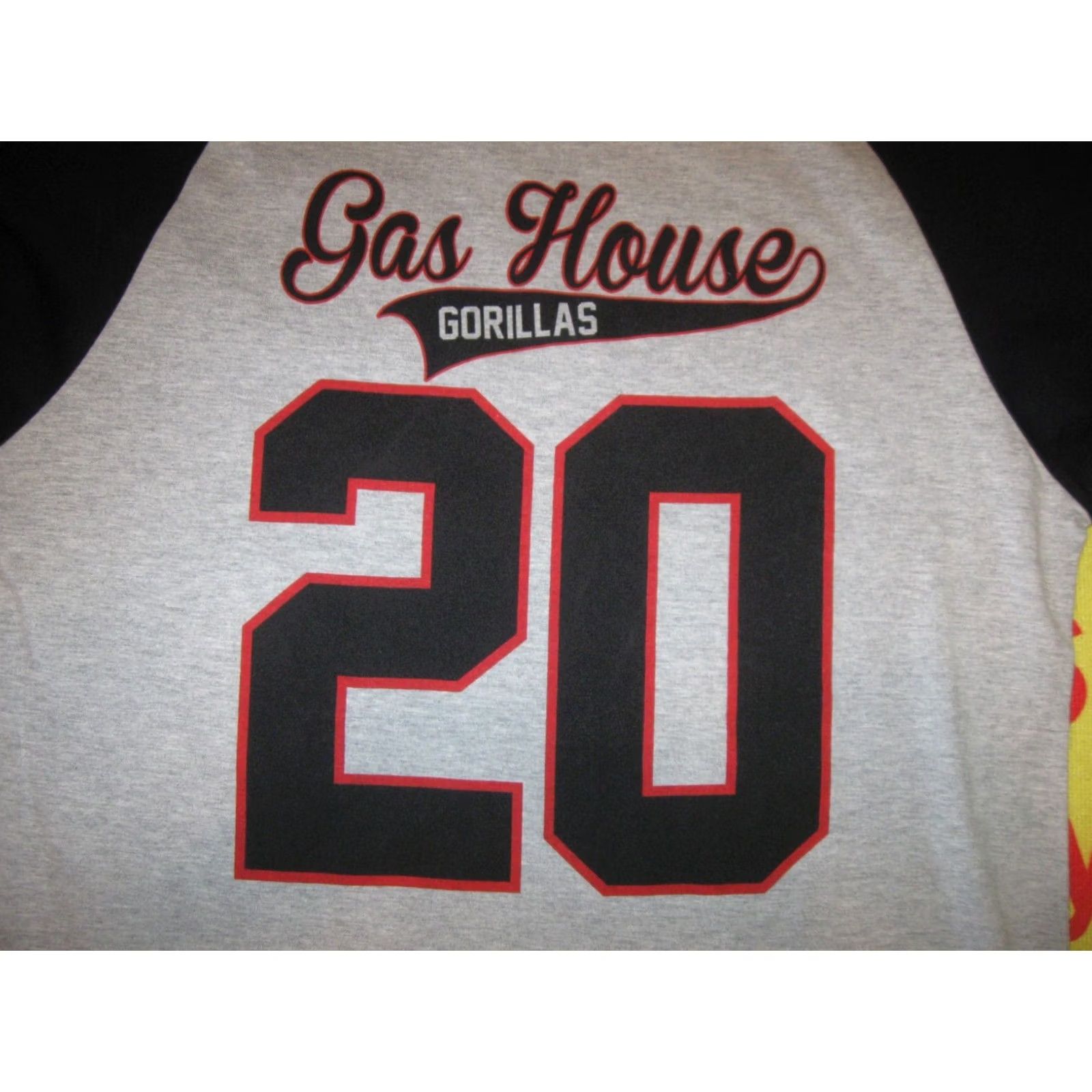 Vintage GAS HOUSE GORILLAS Raglan Shirt XS Looney Tunes Music ROCK & ROLLS Band Men's Size US XS / EU 42 / 0 - 4 Thumbnail