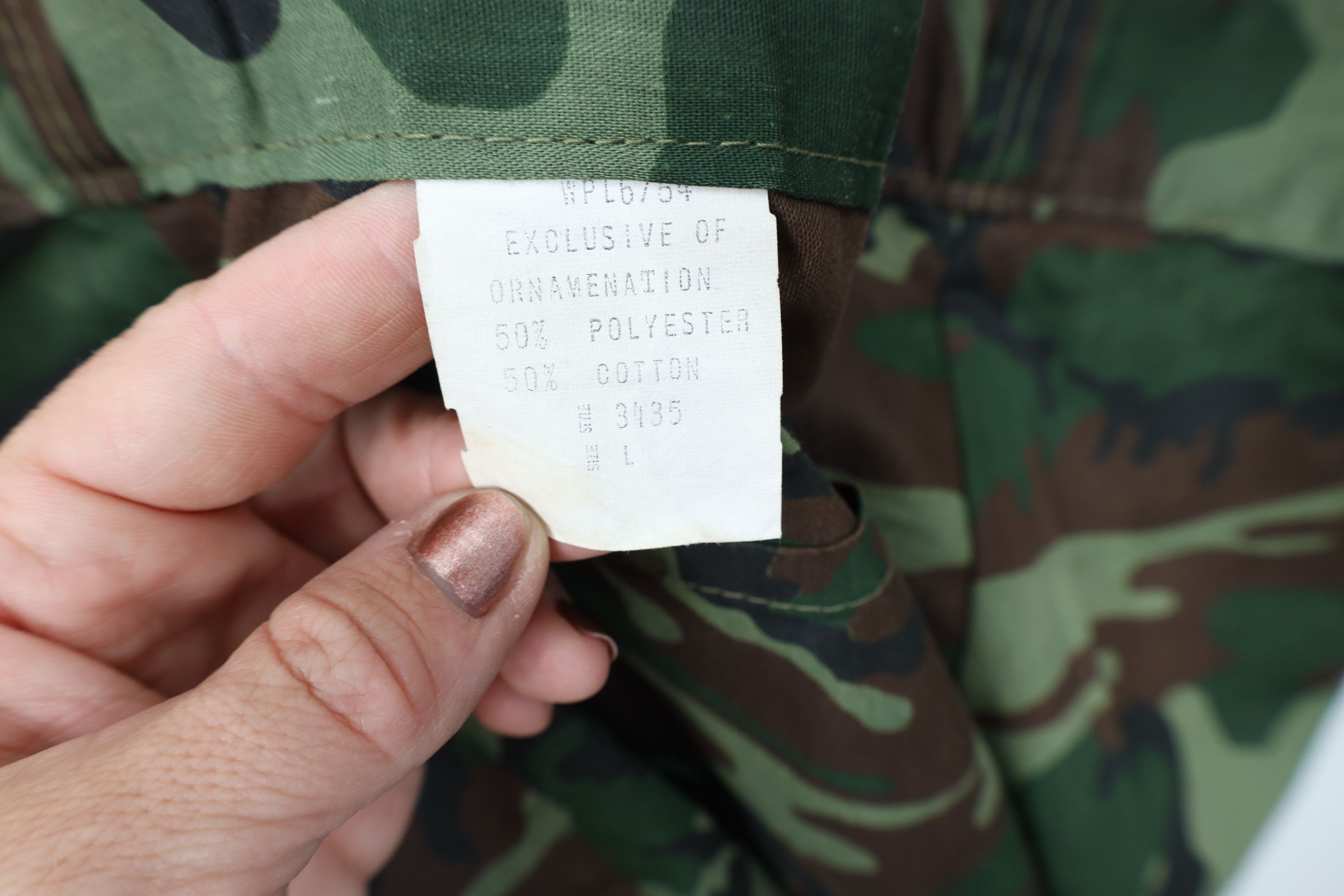 Vintage Vintage 70s Streetwear Faded Camouflage Utility Pants USA Size US 36 / EU 52 - 10 Thumbnail