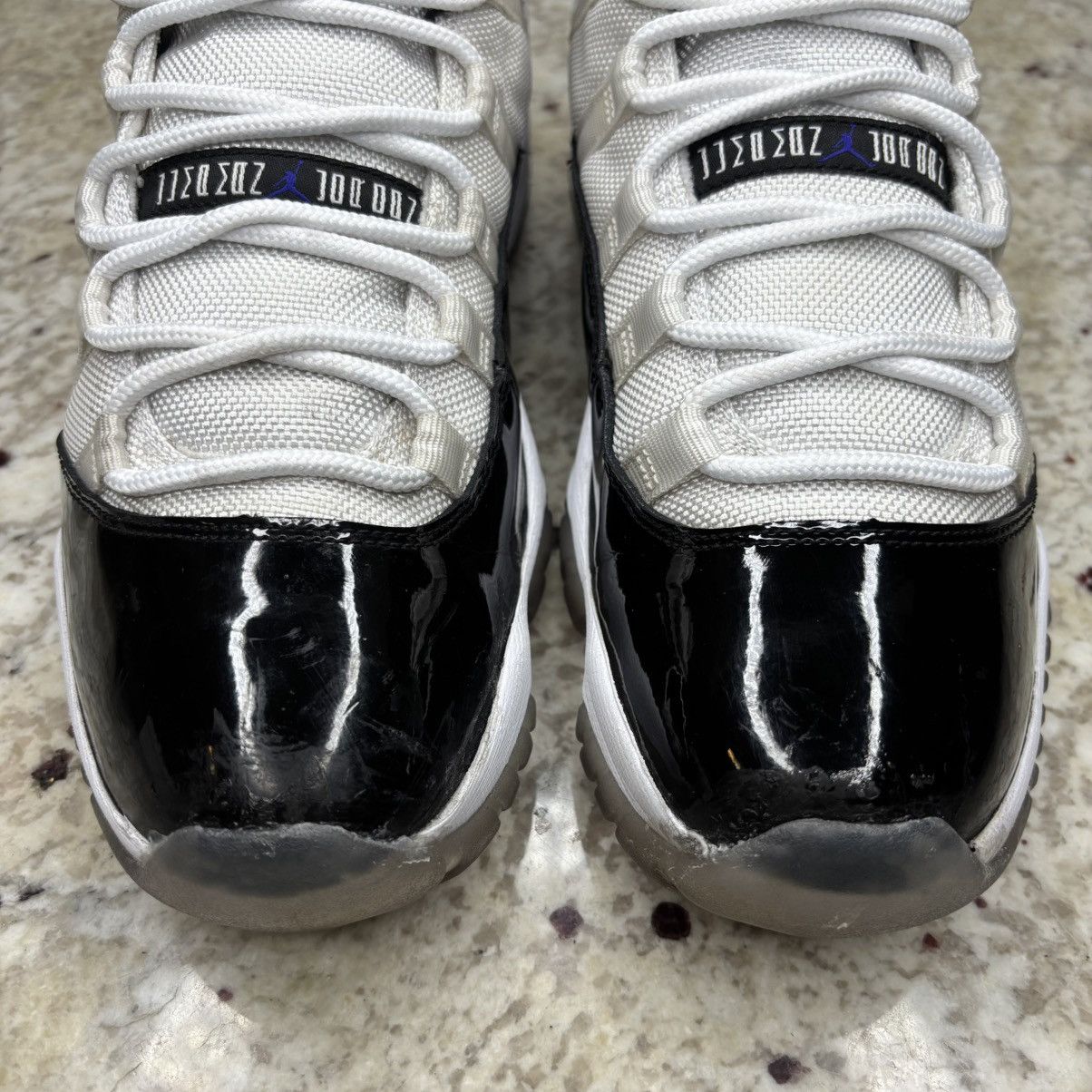 Jordan Brand Sizs 8.5 - Jordan 11 high concord 2011 OG All Worn Size US 8.5 / EU 41-42 - 5 Thumbnail
