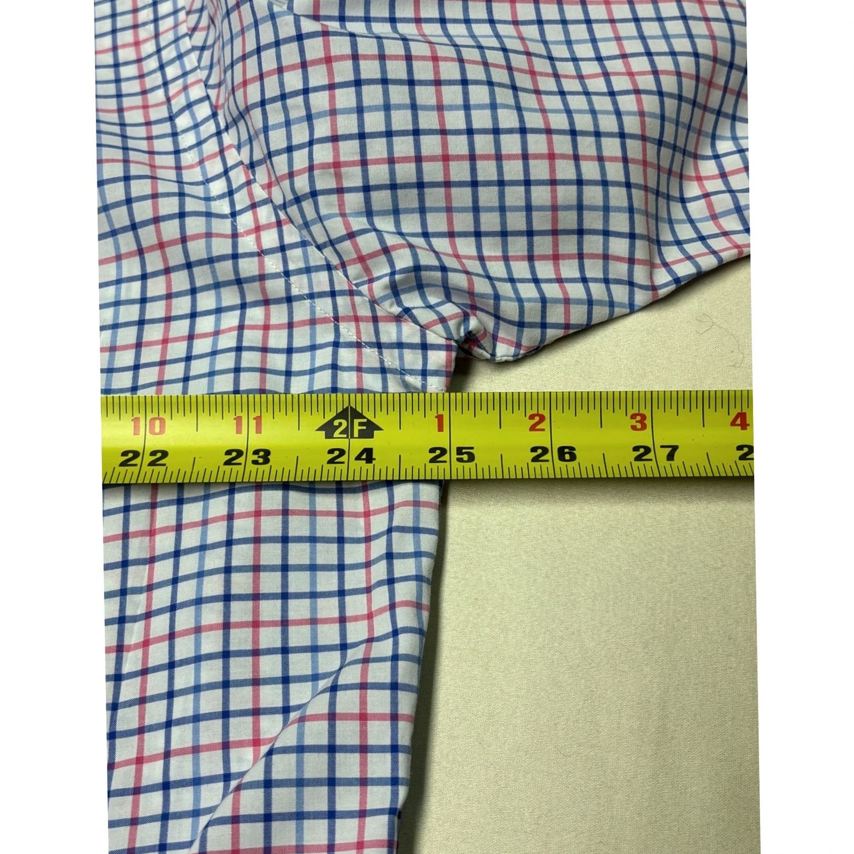 Polo Ralph Lauren Ralph Lauren Mens Button-Down Plaid Shirt Long Sleeve Classic Fit Size L White Size US L / EU 52-54 / 3 - 7 Thumbnail