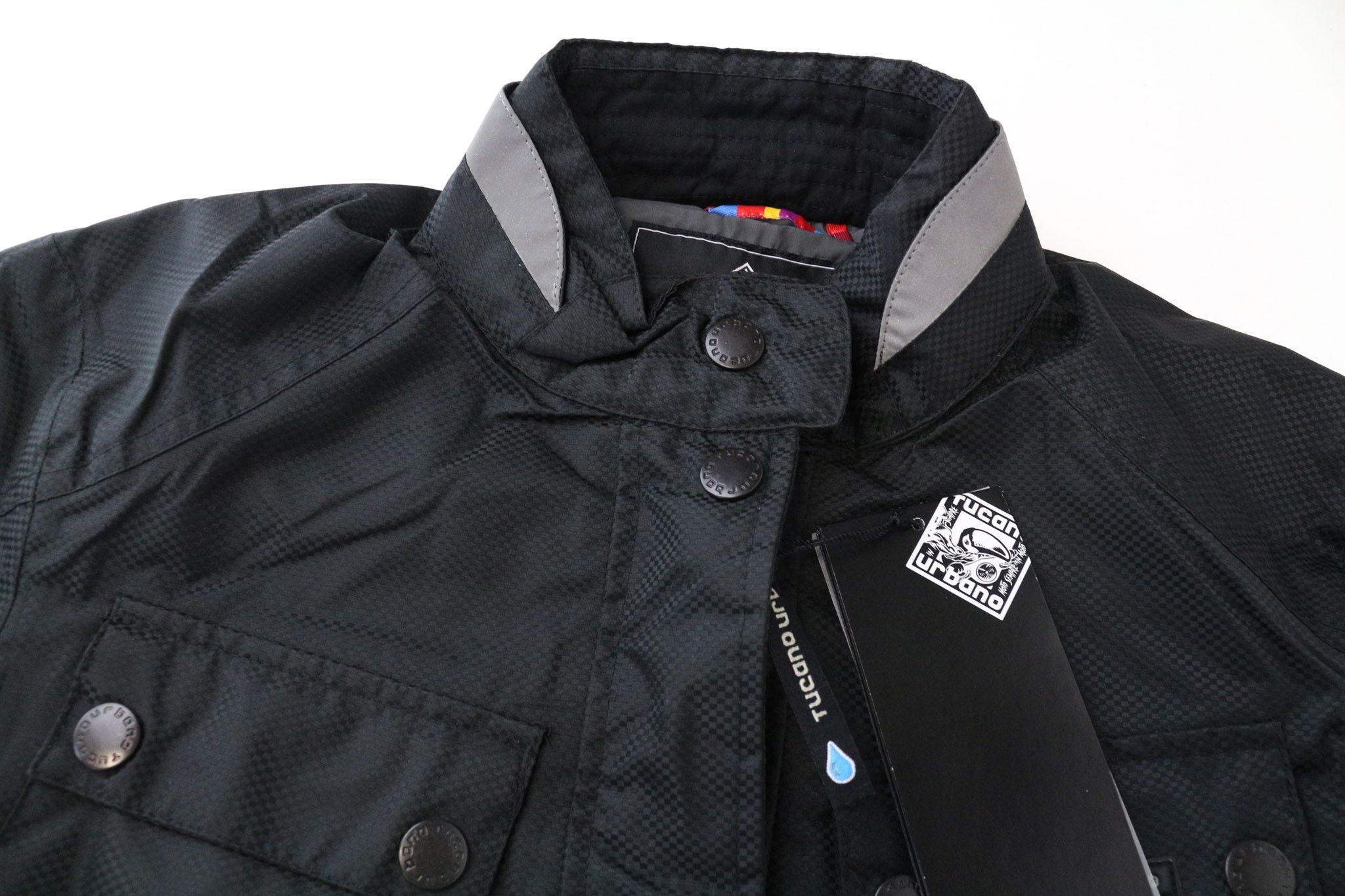 Other TINA IT42 Black Reflective Moto Jacket 75729 Size XXL / US 16-18 / IT 52-54 - 3 Thumbnail
