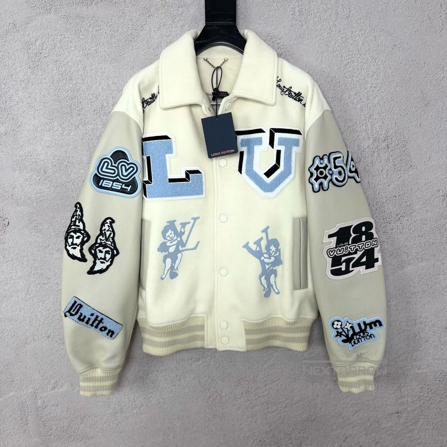 Louis Vuitton Louis Vuitton size50 Rabbit Magpie Baseball Jersey Jacket Size US M / EU 48-50 / 2 - 1 Thumbnail