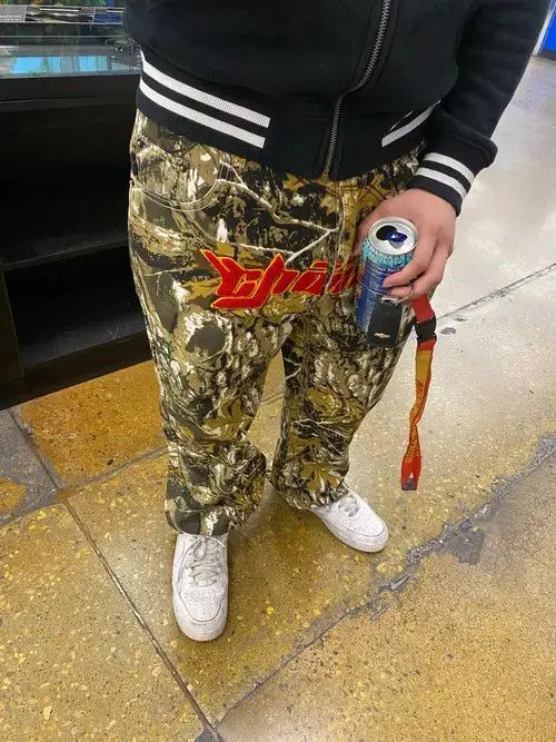 camouflage pants